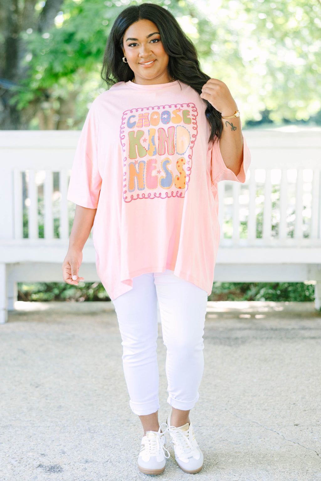 Teaching Moment Boyfriend Tee, Dark Pink