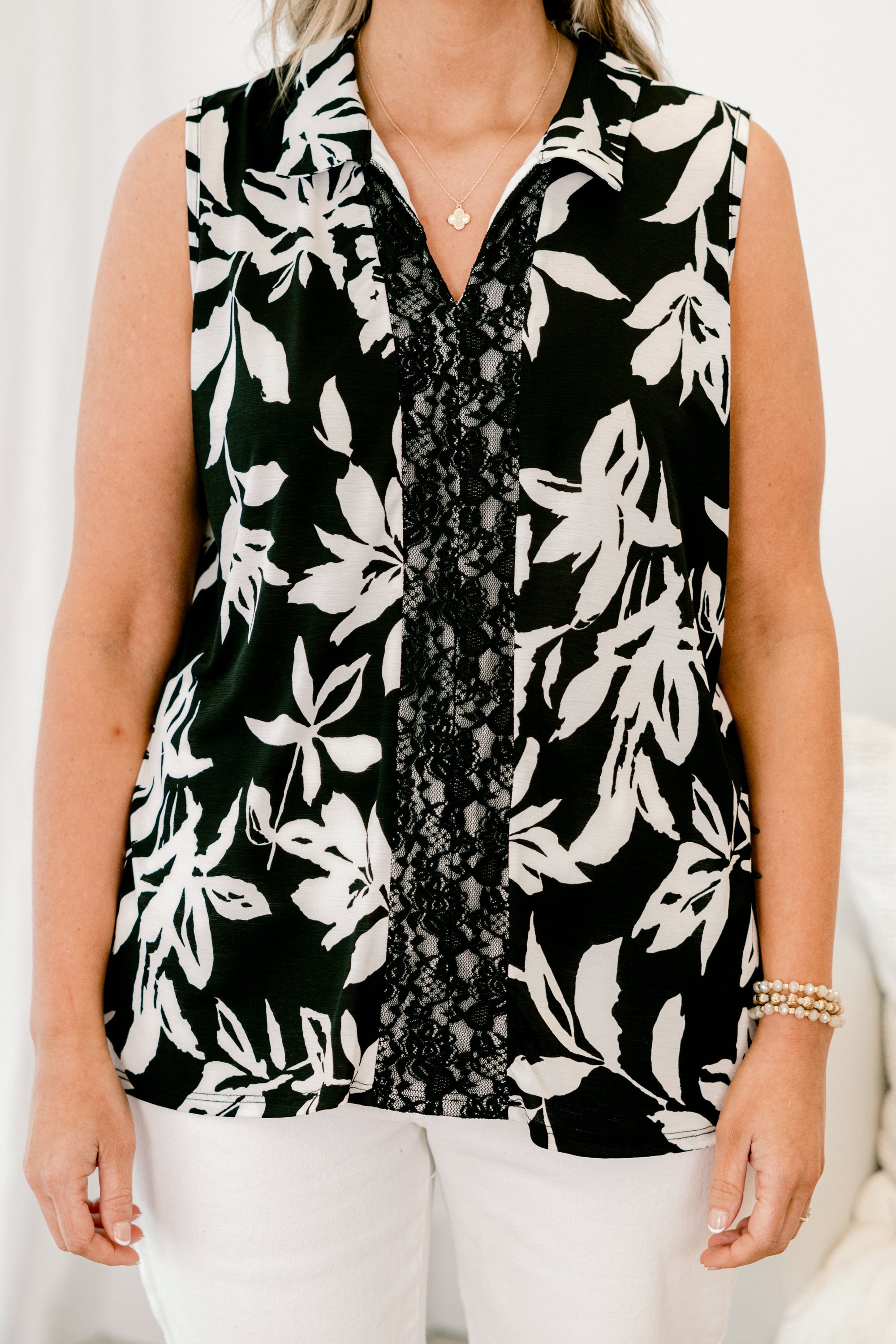 Tell Me Less Tank, Black