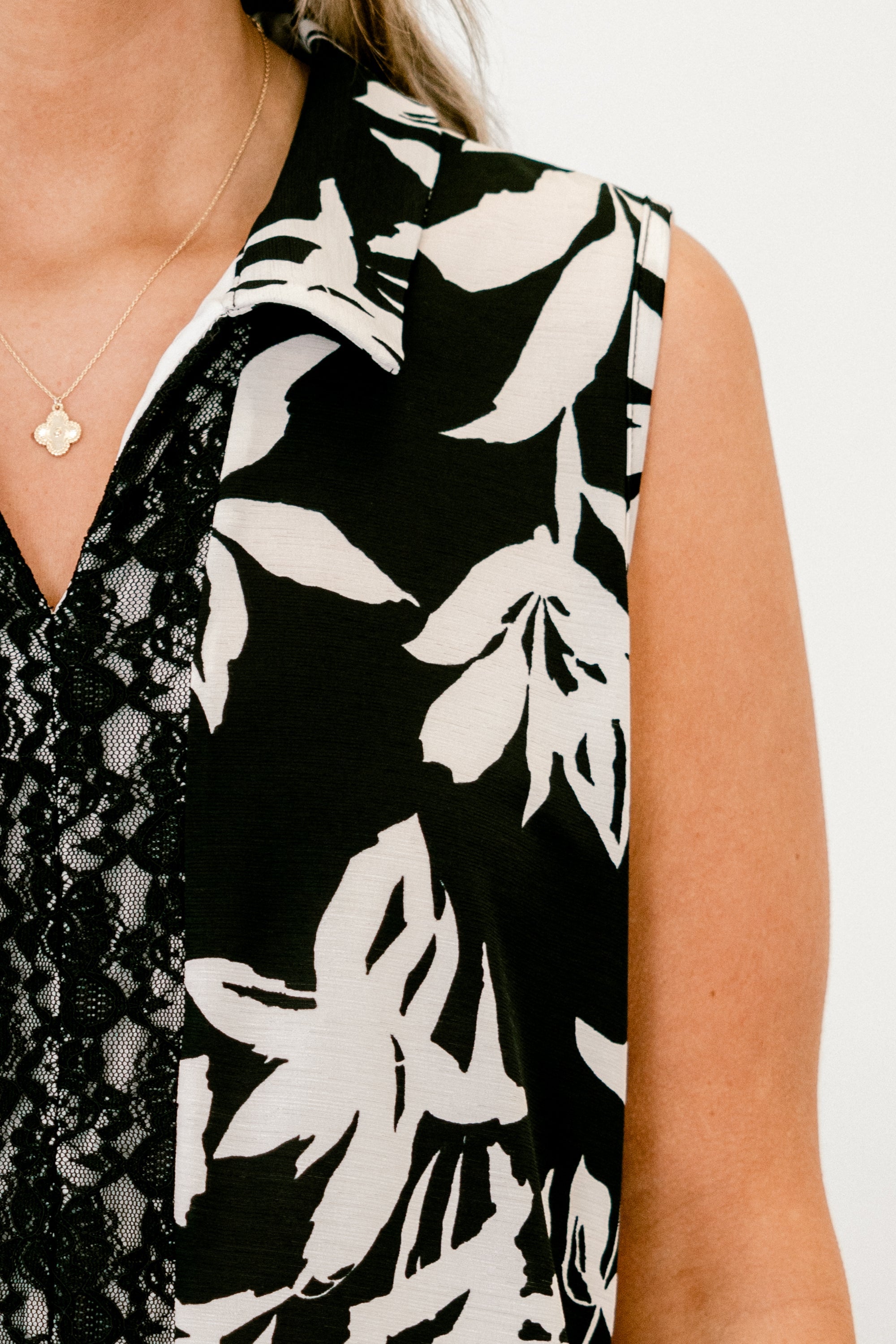 Tell Me Less Tank, Black