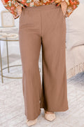 Tell Me What You Want Pants, Mocha