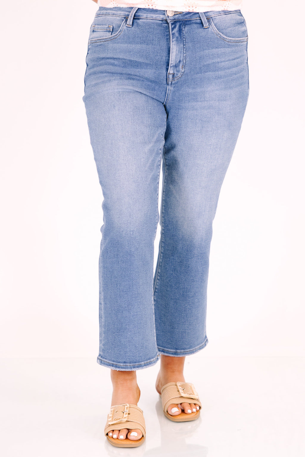 Telling The Tale Jeans, Medium Wash