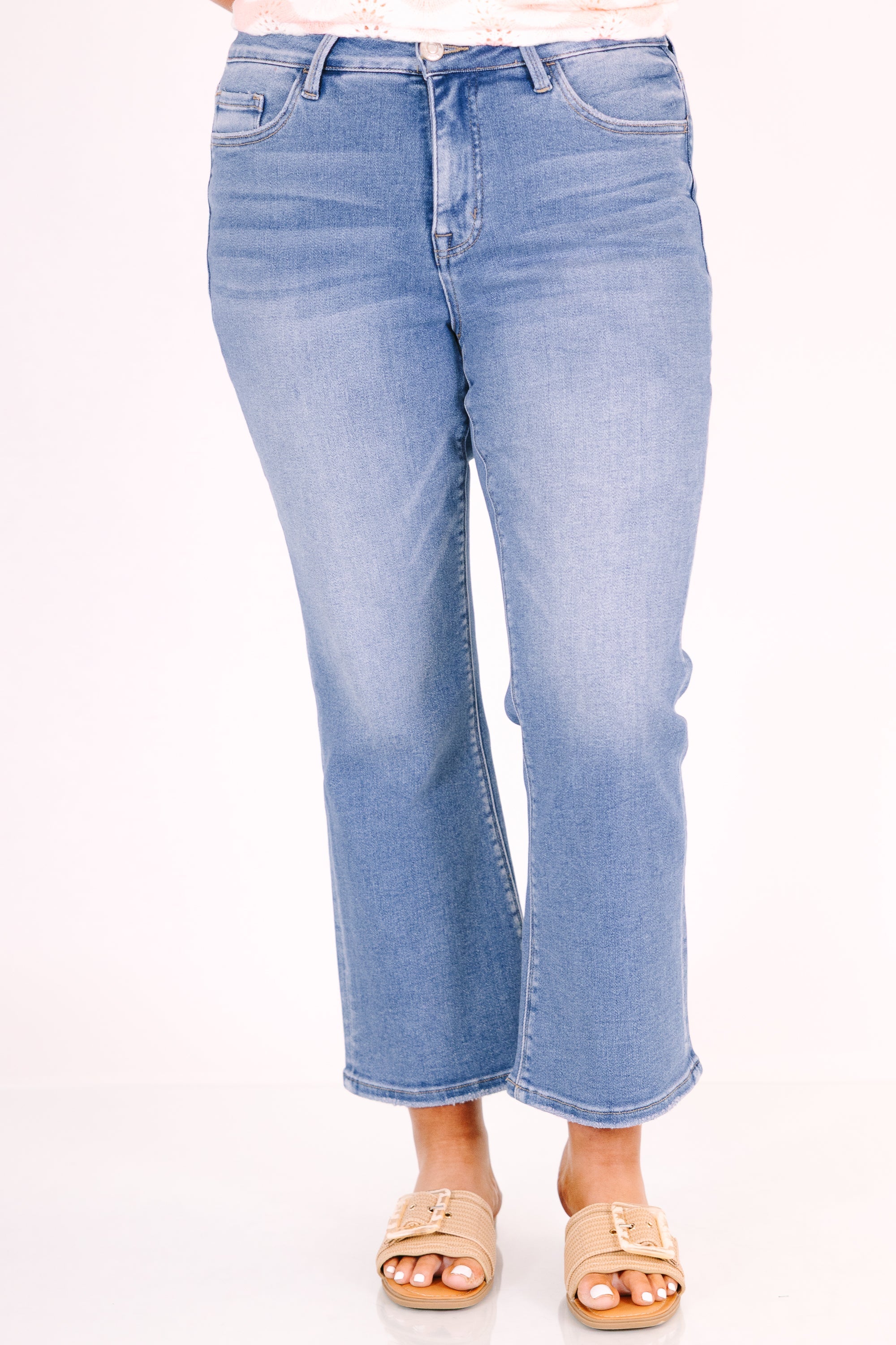 Telling The Tale Jeans, Medium Wash