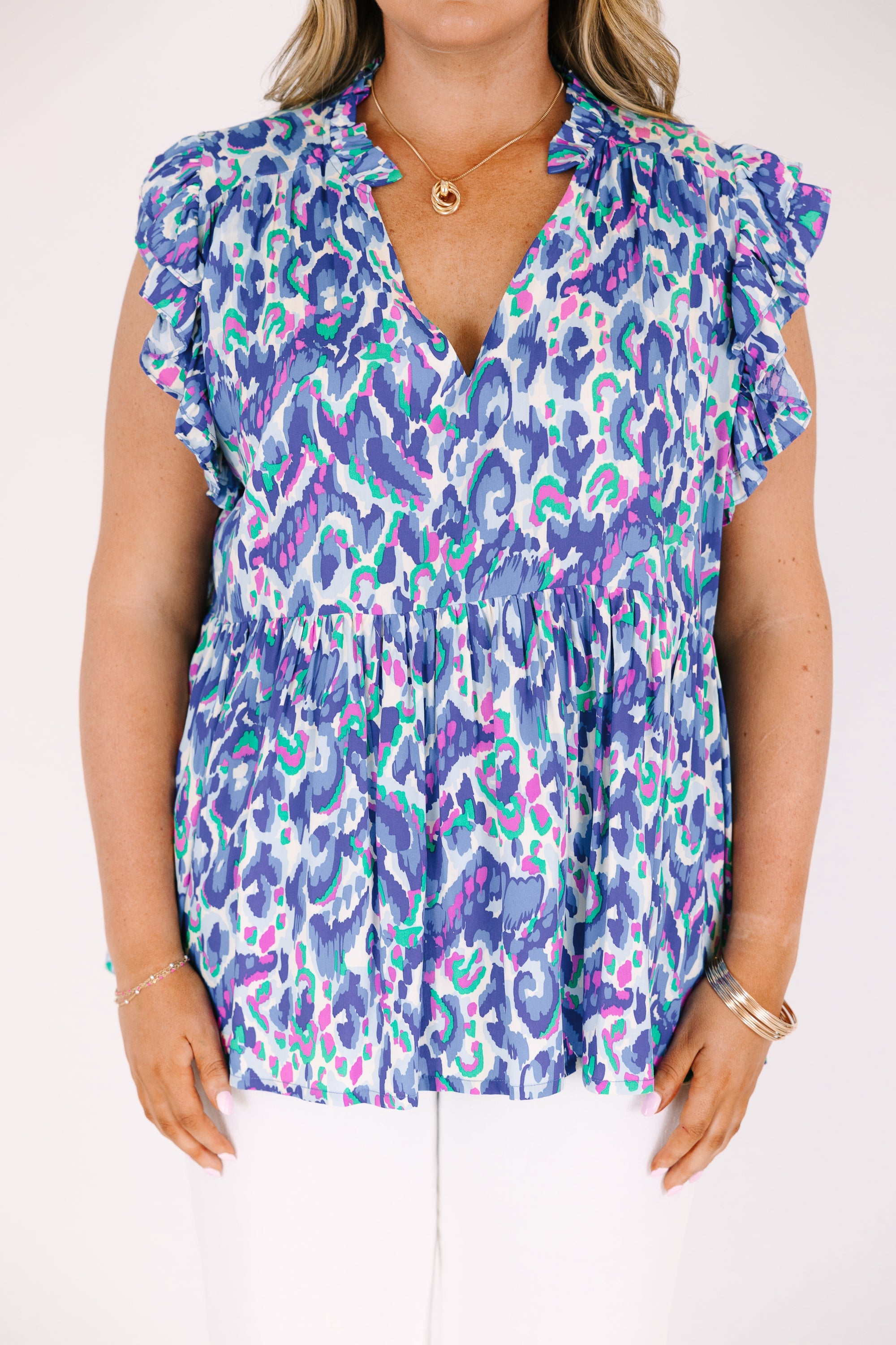 Telling The Truth Top, Blue