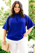 That's Rich Top, Royal Blue