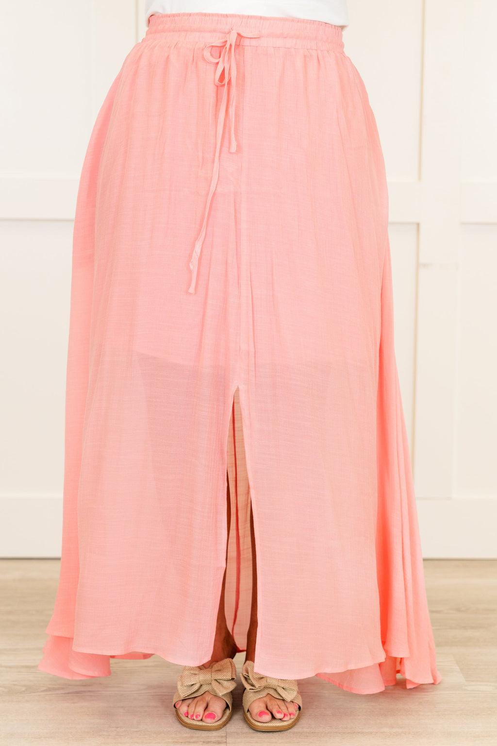 The Break Is Over Skirt, Pastel Pink