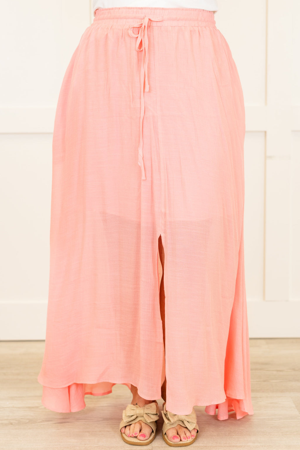 The Break Is Over Skirt, Pastel Pink