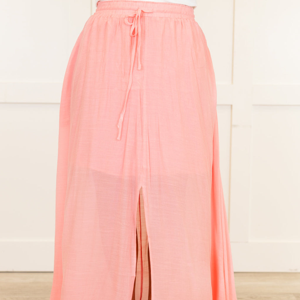 The Break Is Over Skirt, Pastel Pink