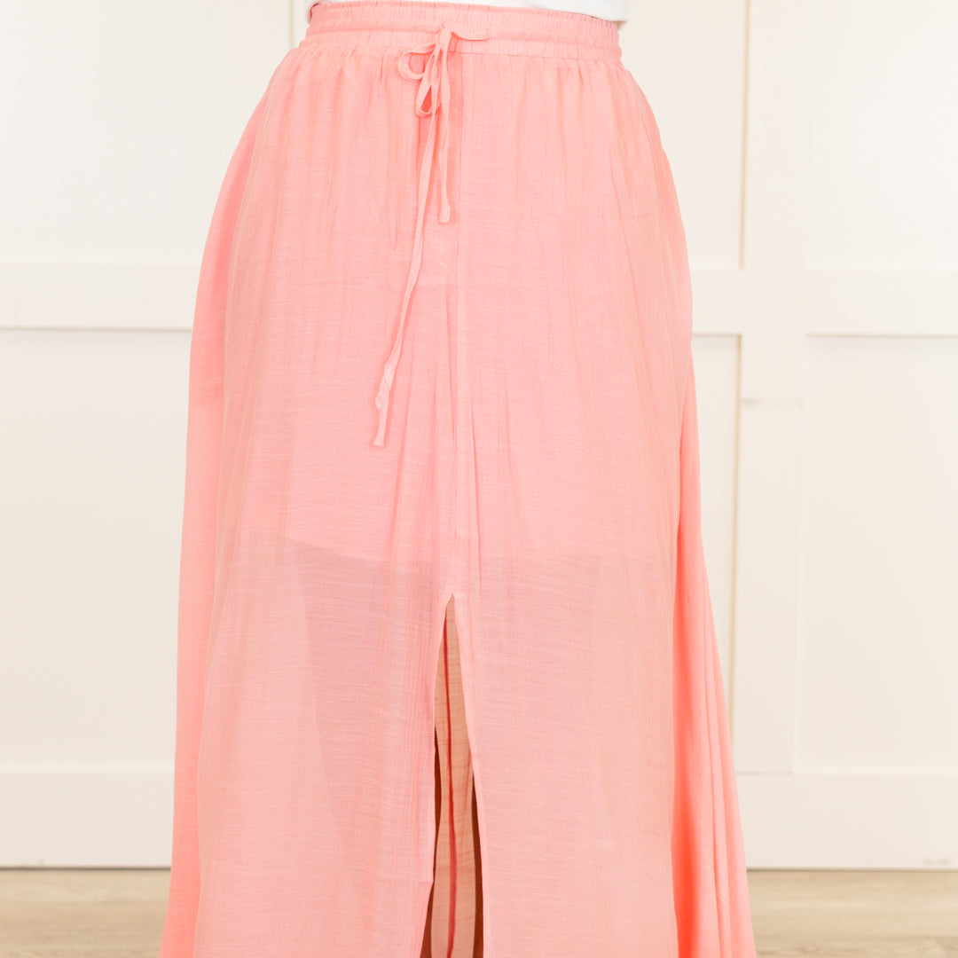 The Break Is Over Skirt, Pastel Pink