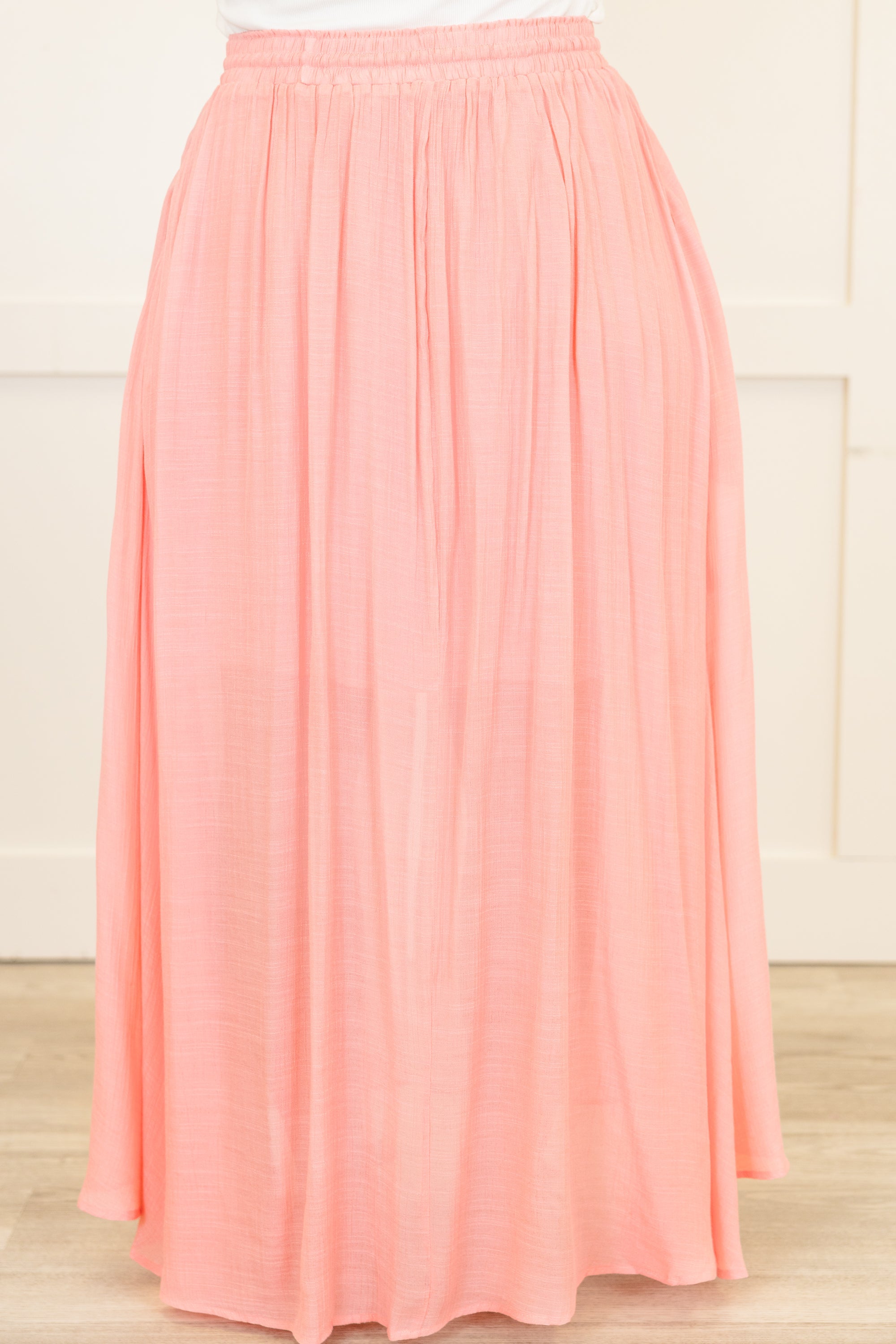 The Break Is Over Skirt, Pastel Pink