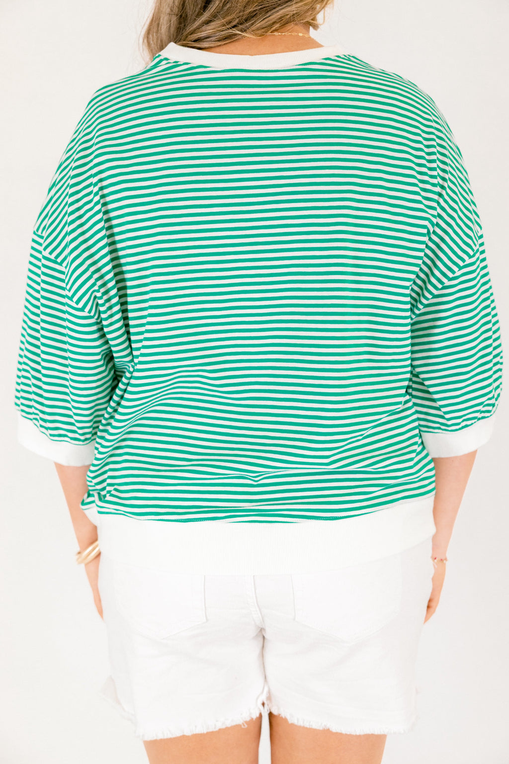 The Classic Coastline Top, Kelly Green