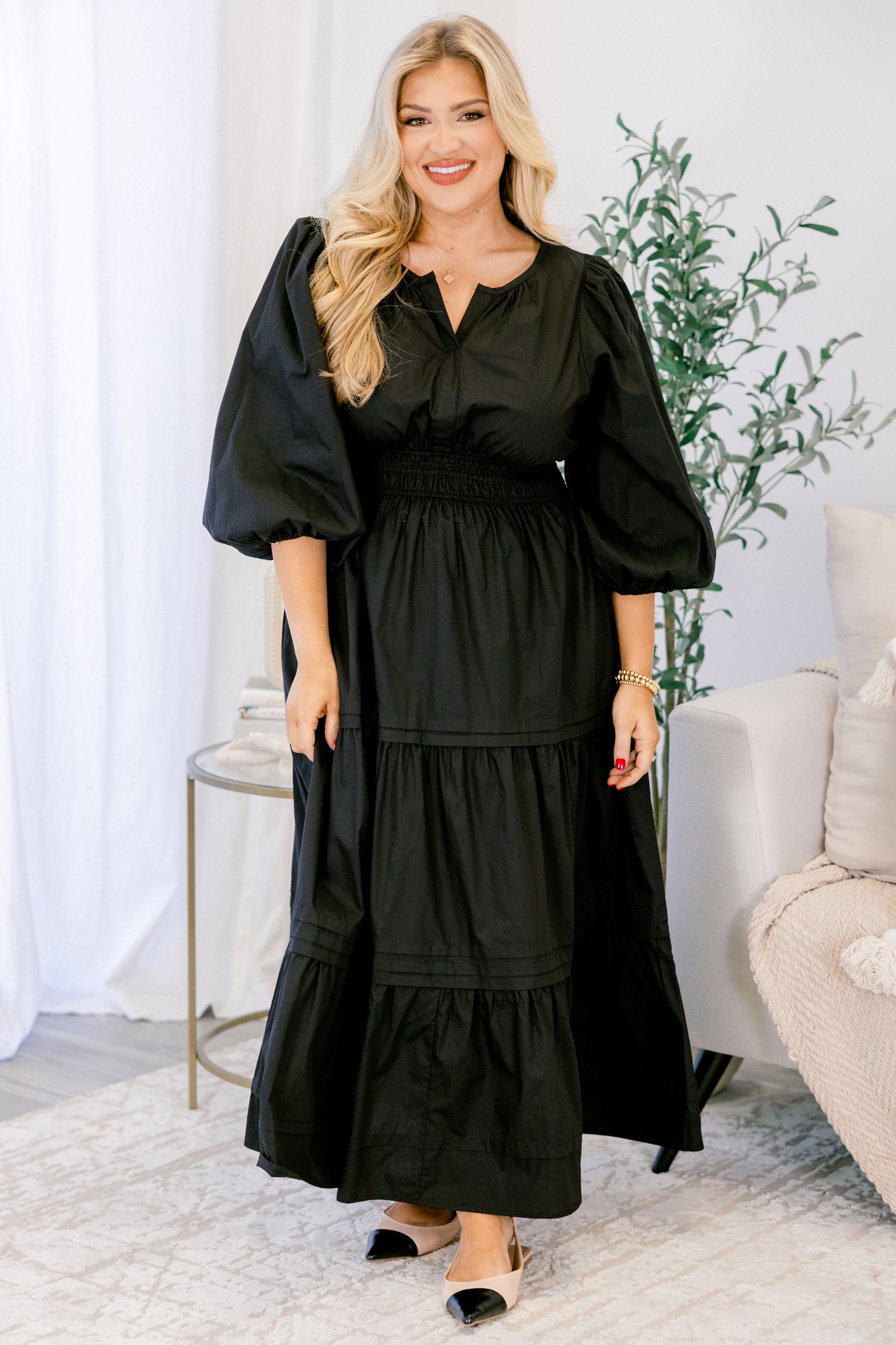 The Clear Choice Dress, Black