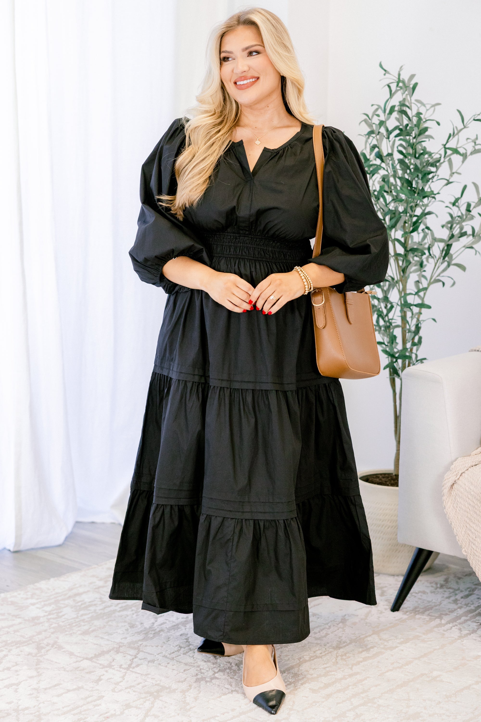 The Clear Choice Dress, Black