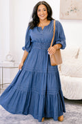 The Clear Choice Dress, Denim
