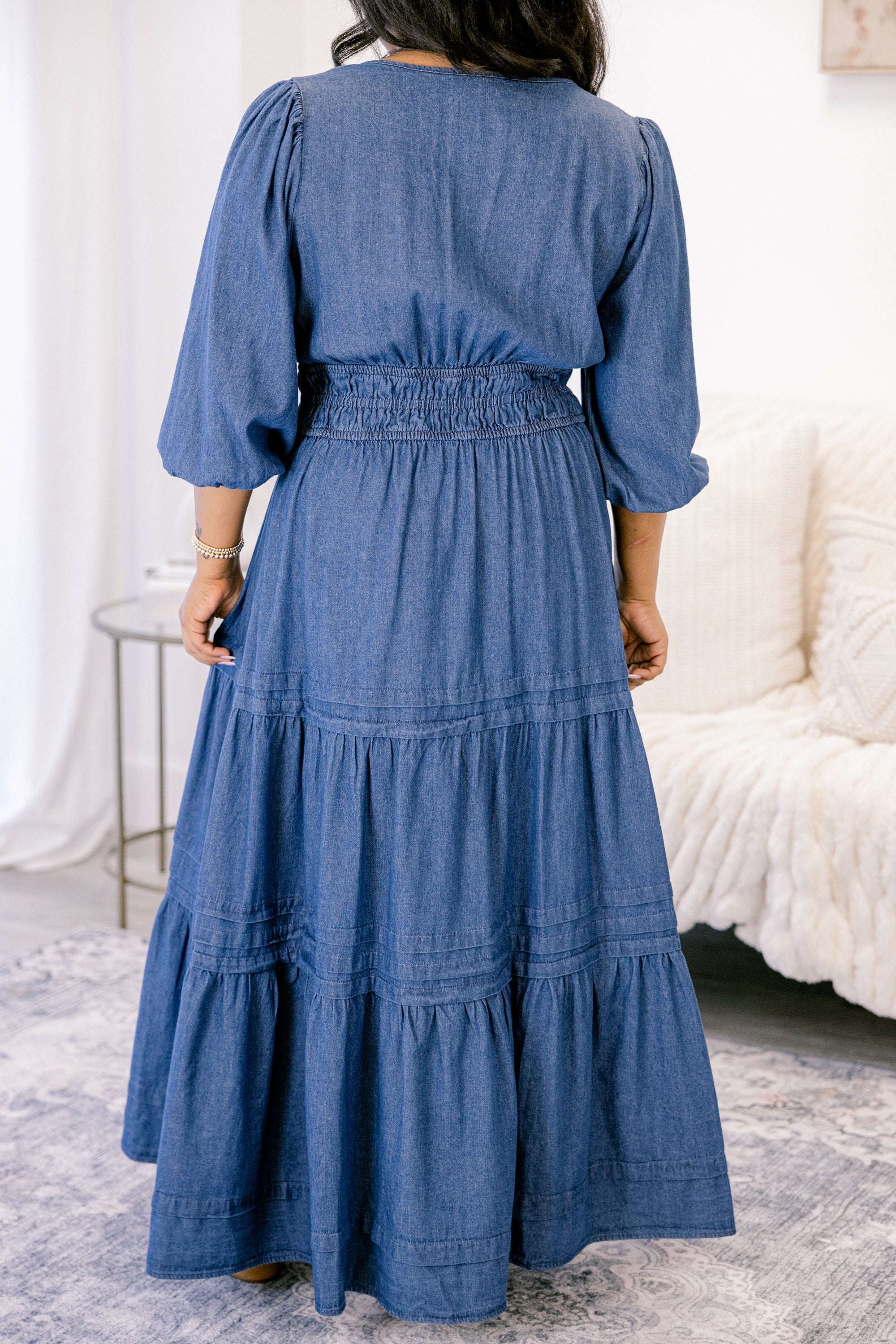 The Clear Choice Dress, Denim