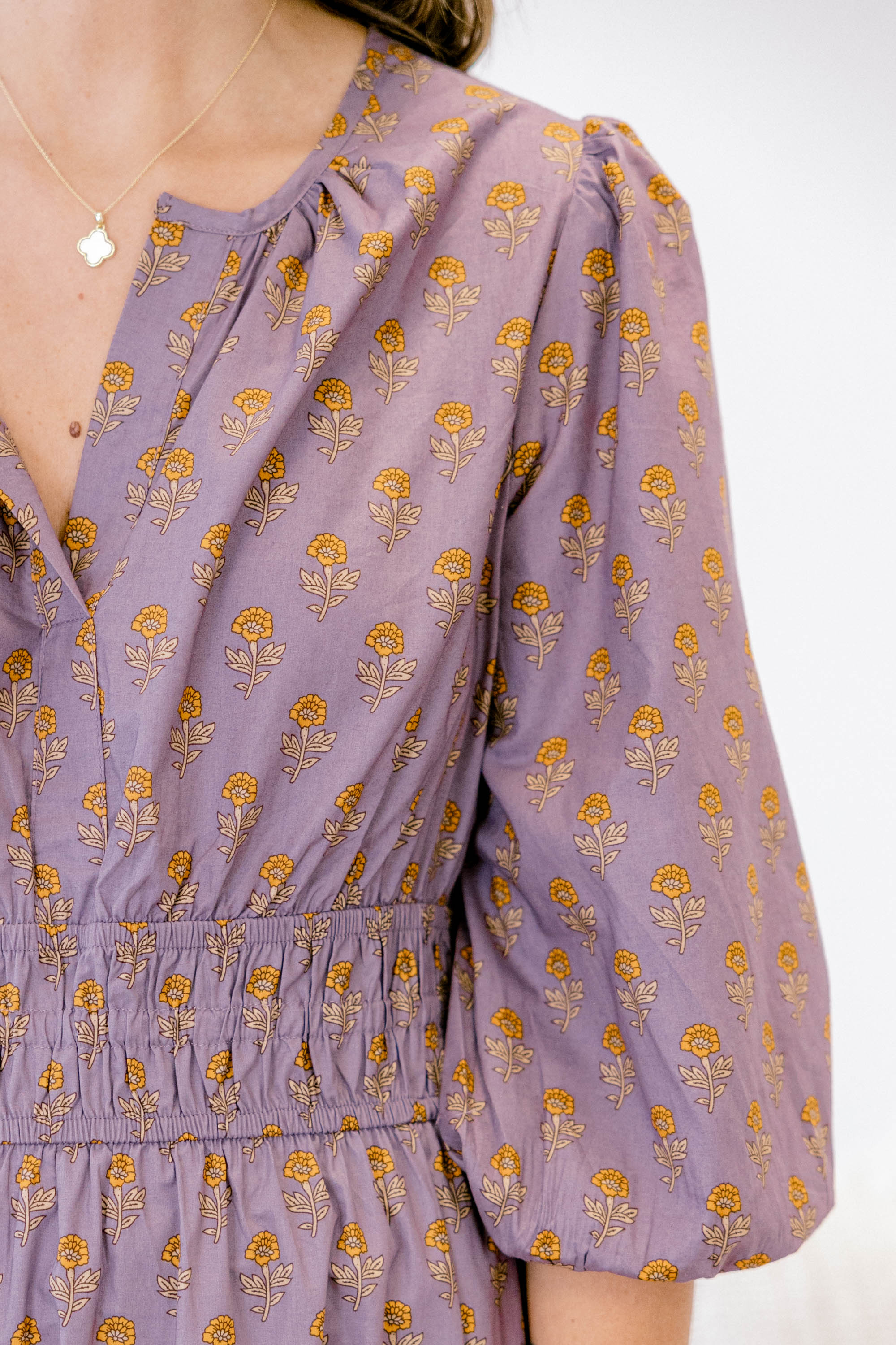 The Clear Choice Dress, Heather Purple