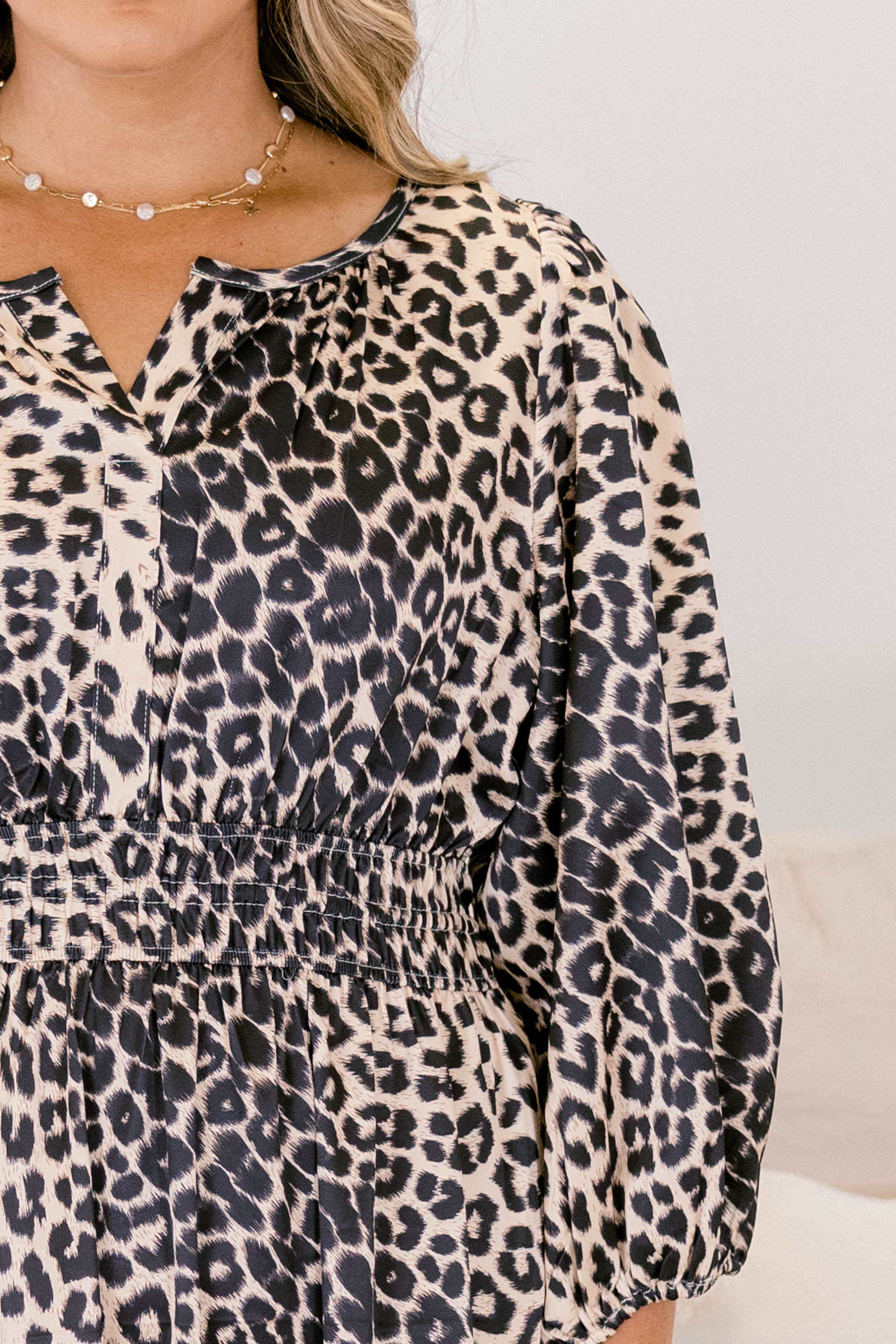 The Clear Choice Dress, Leopard