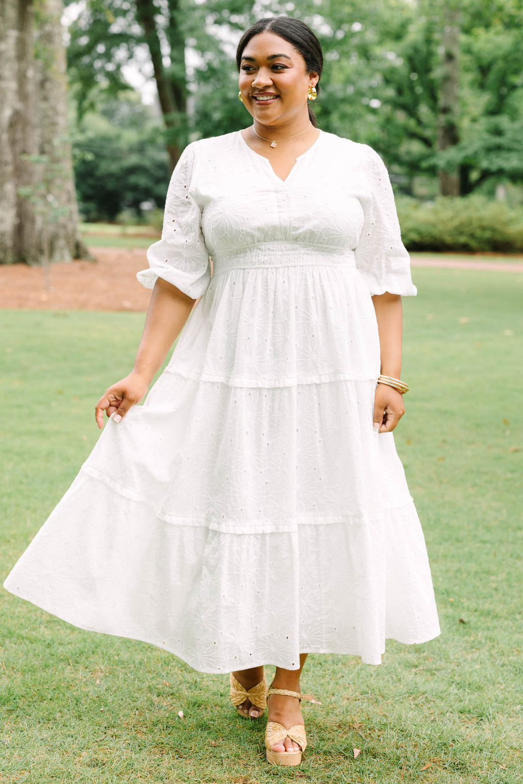 The Clear Choice Dress, White