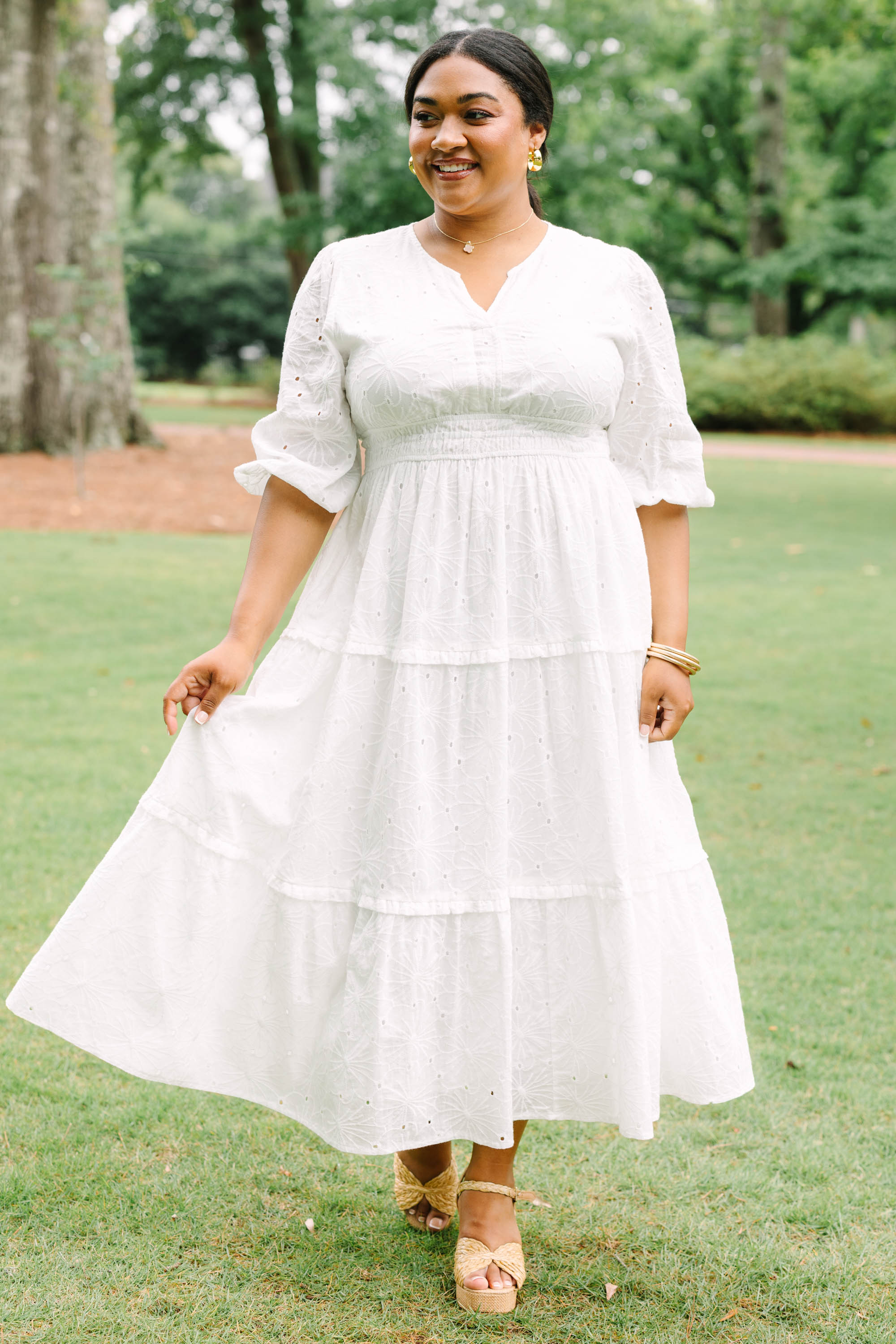 The Clear Choice Dress, White