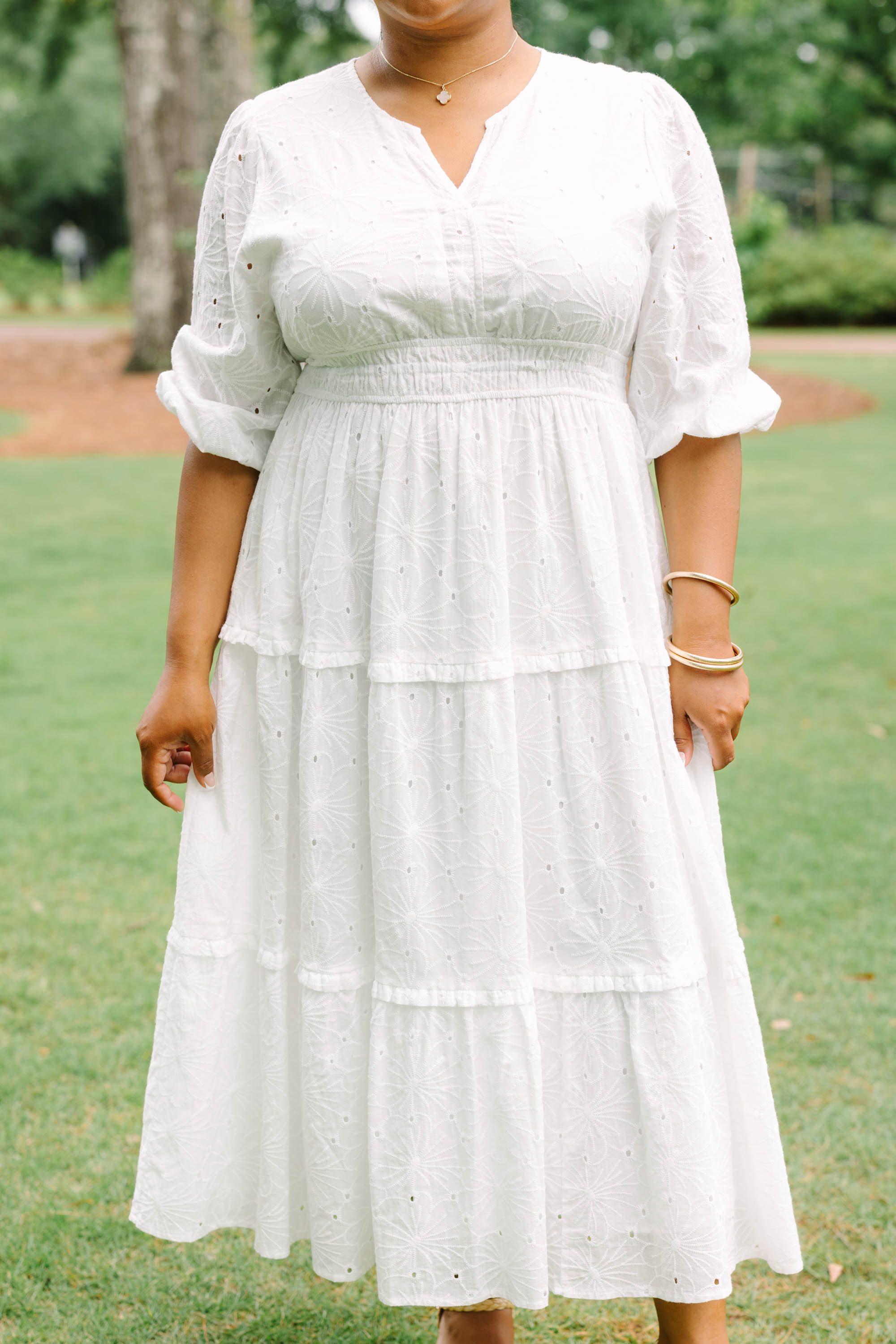 The Clear Choice Dress, White