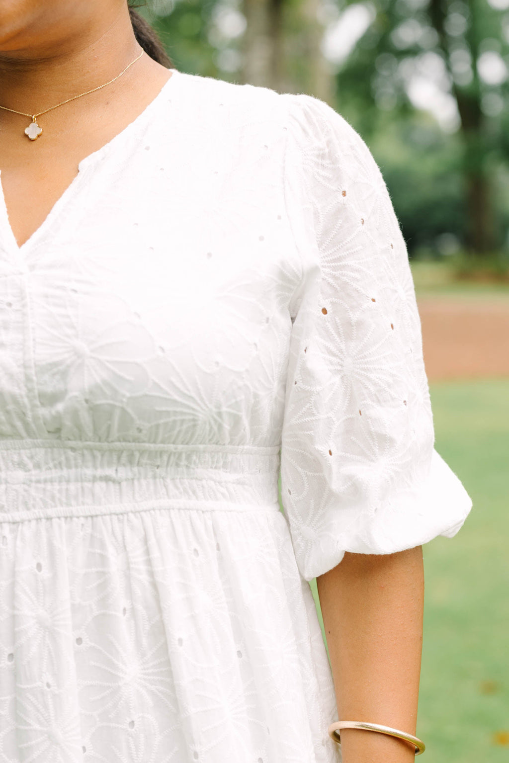 The Clear Choice Dress, White
