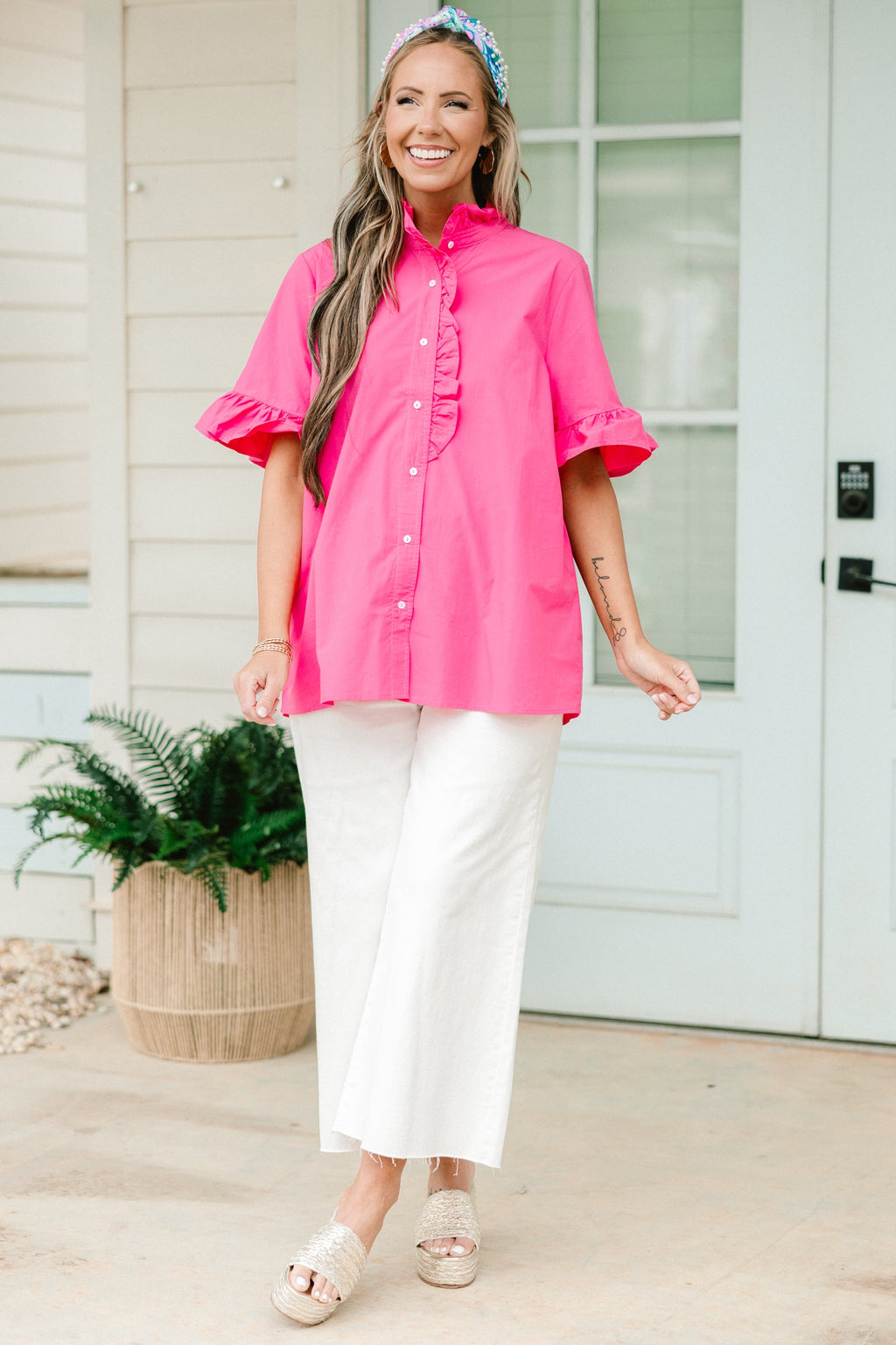 The Cycle Repeats Top, Pink