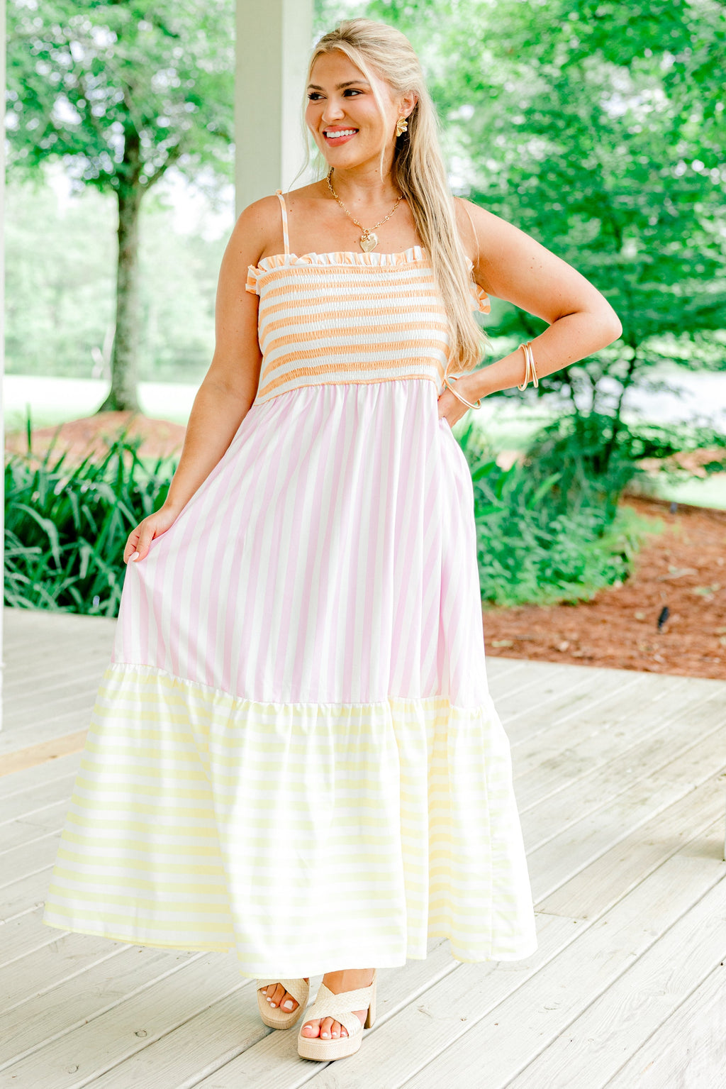 The Day I Met You Dress, Creamsicle