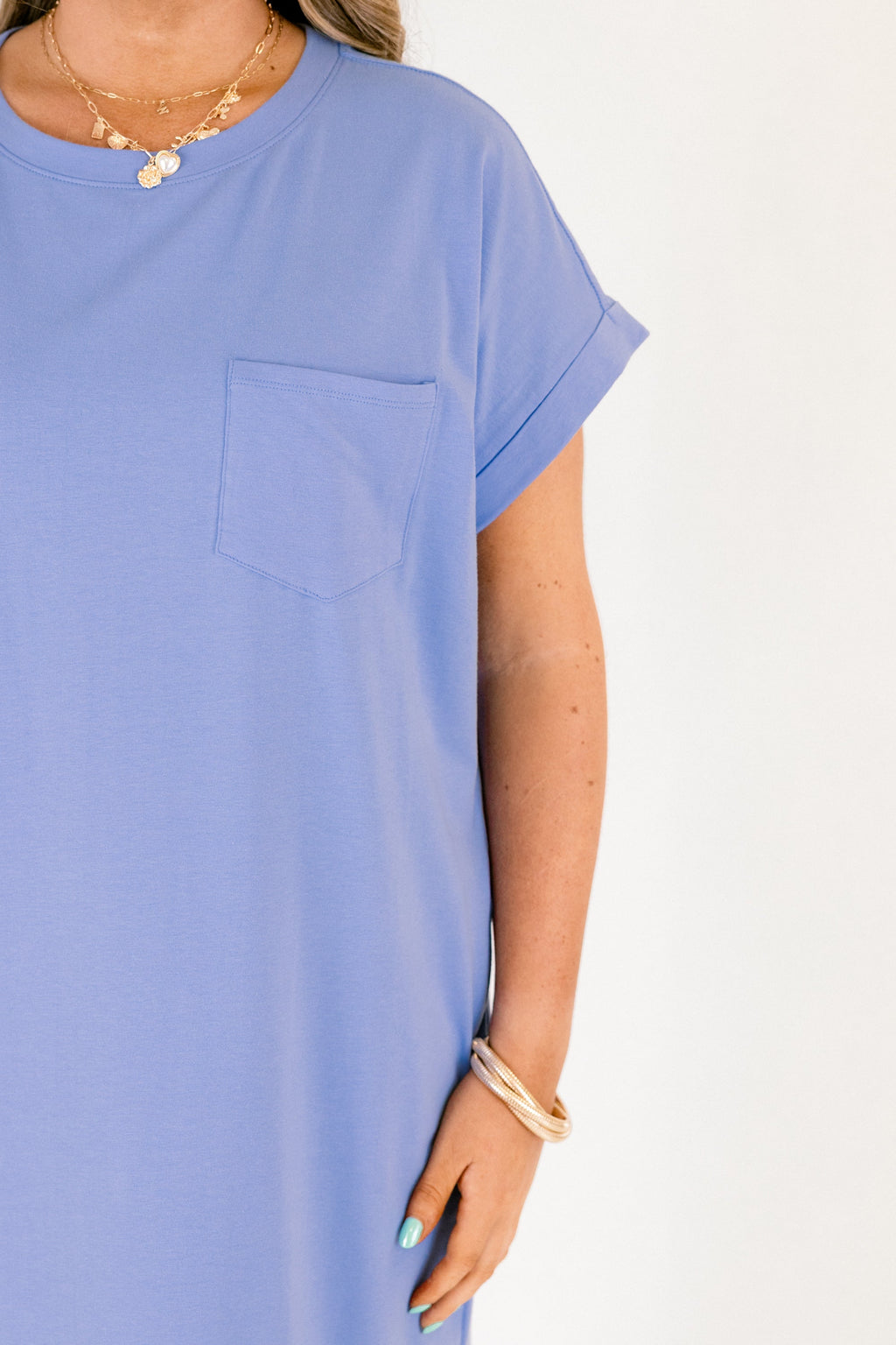 The Done Deal Dress, Cornflower Blue