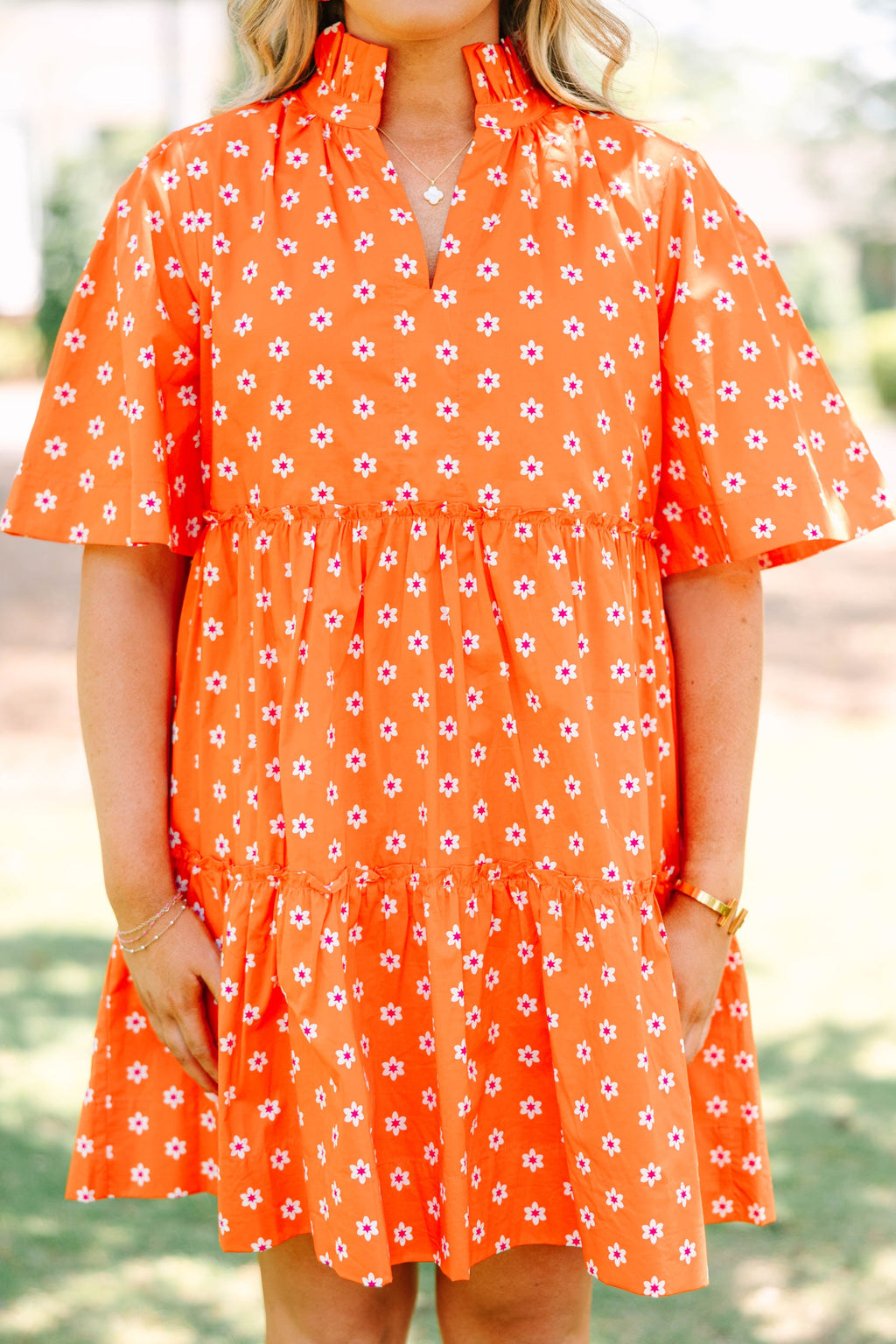 The Edge Dress, Red