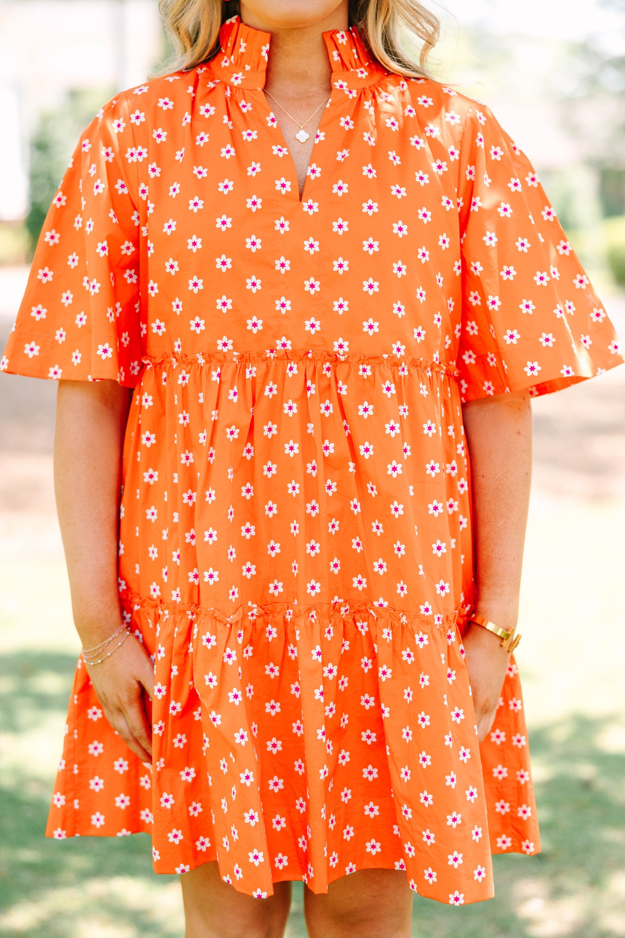 The Edge Dress, Red