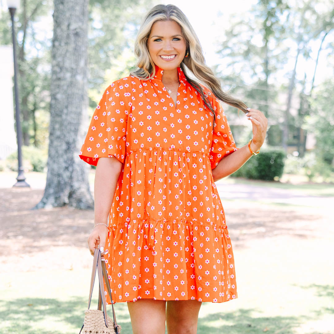 The Edge Dress, Red