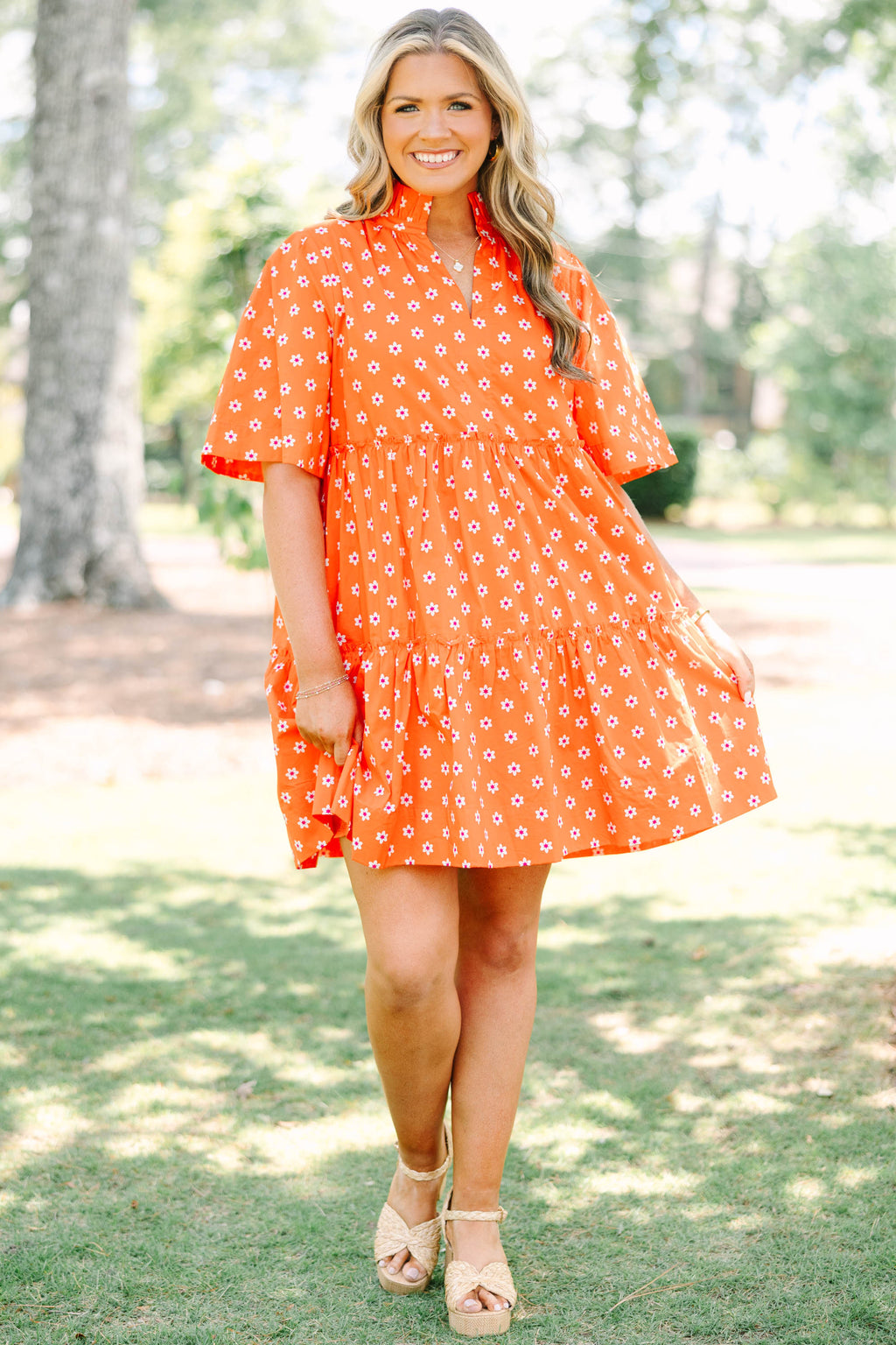 The Edge Dress, Red