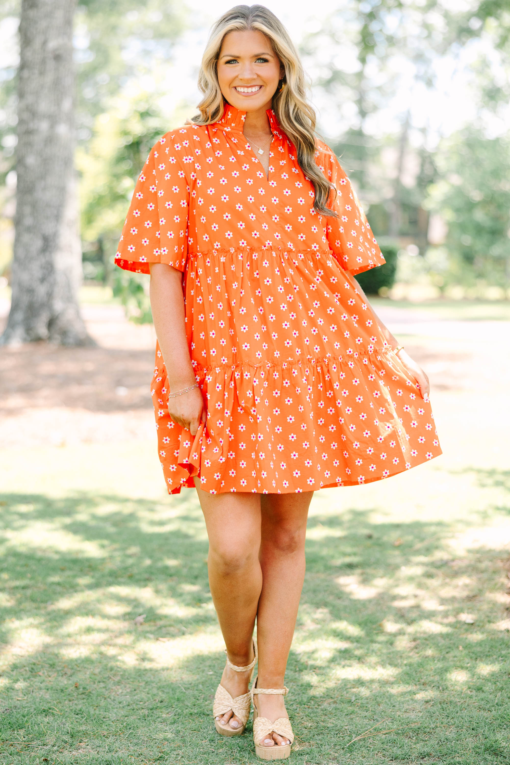 The Edge Dress, Red