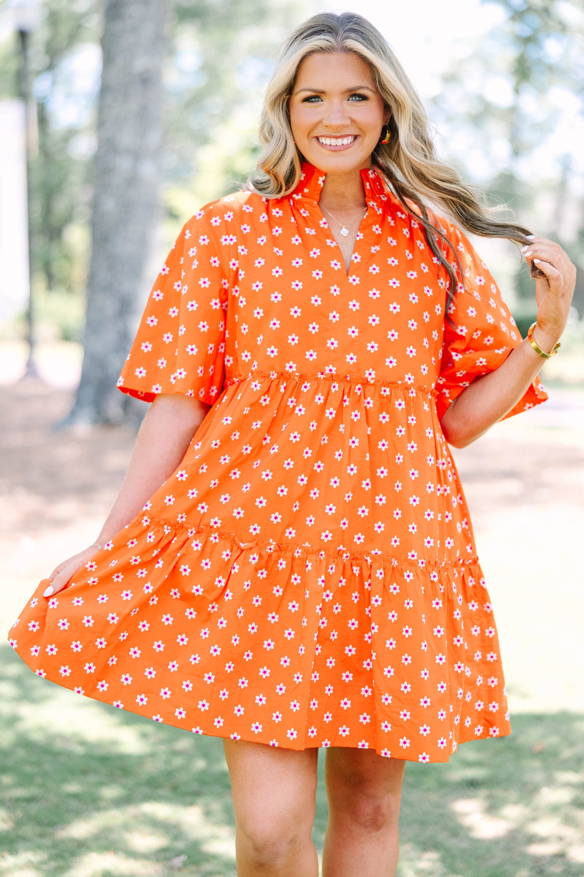 The Edge Dress, Red