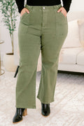 The Edge Of It Jeans, Moss