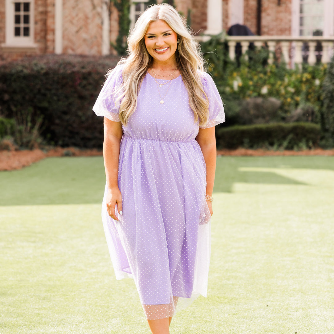 The French Fields Dress, Lavender
