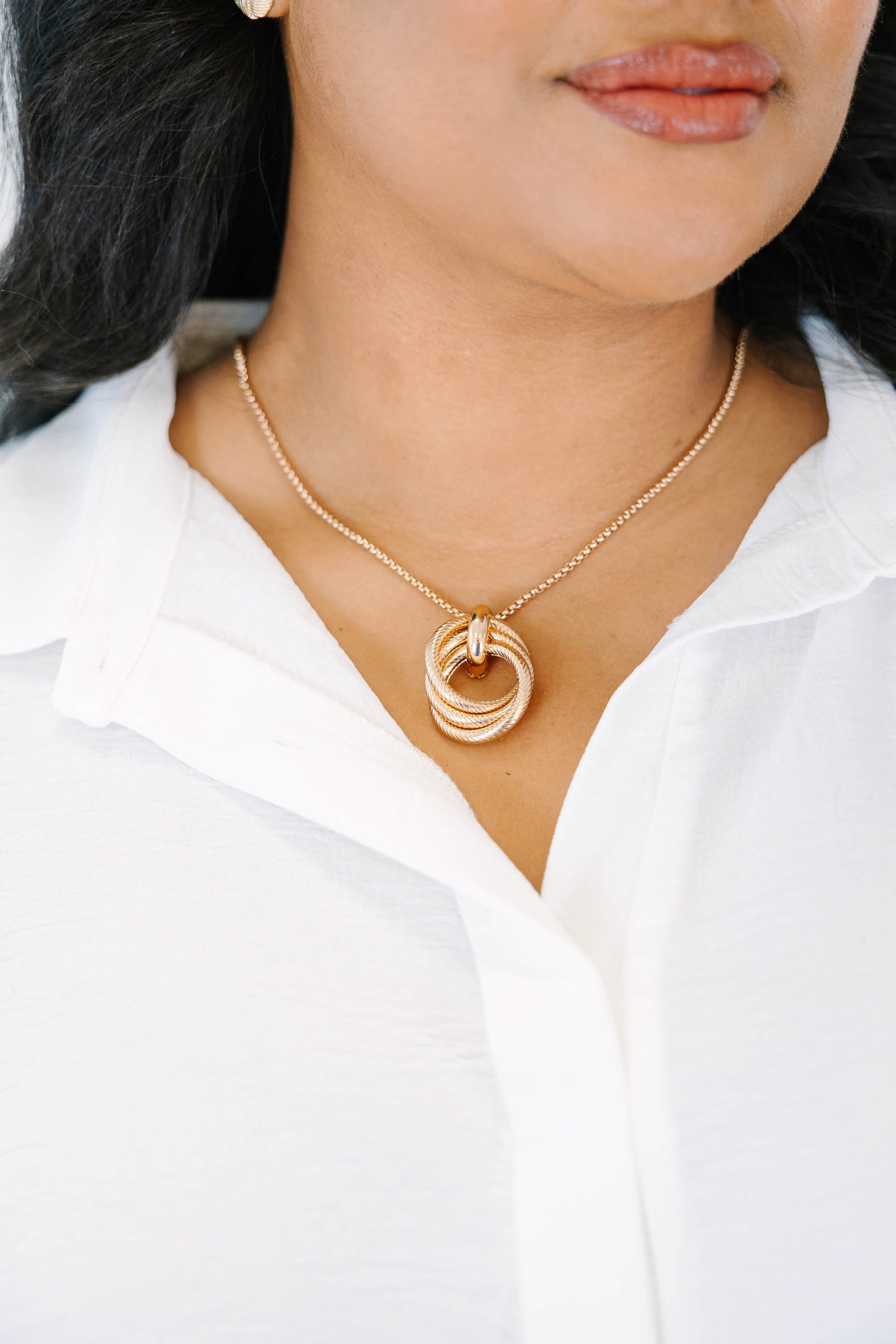 The Gold Standard Necklace, Gold