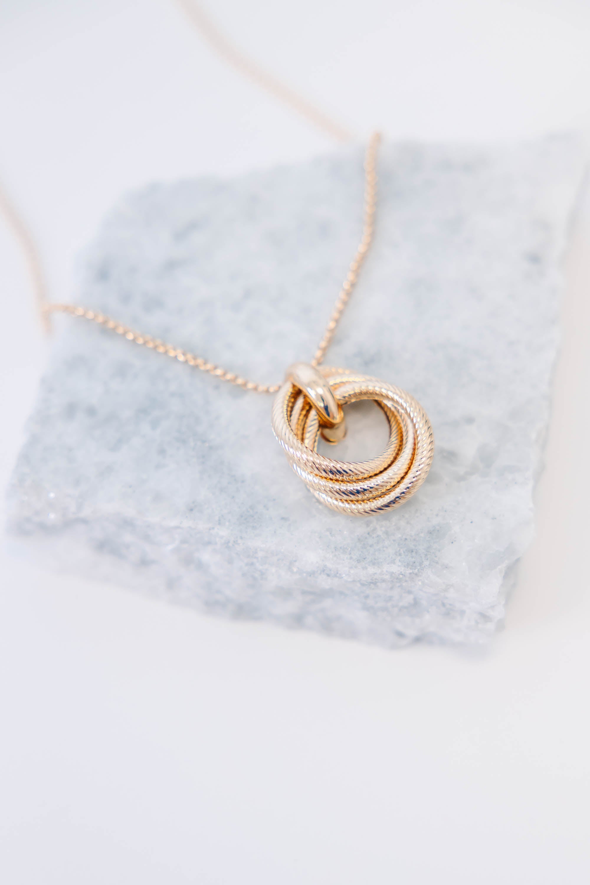 The Gold Standard Necklace, Gold