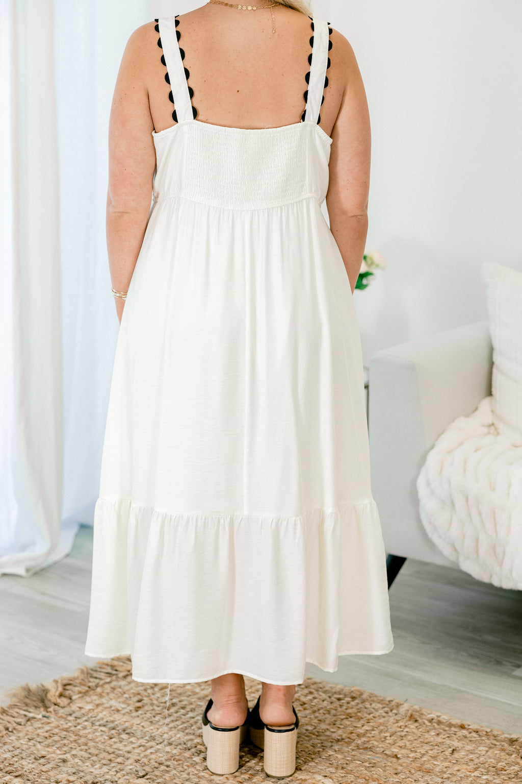 The Good Life Dress, Cream