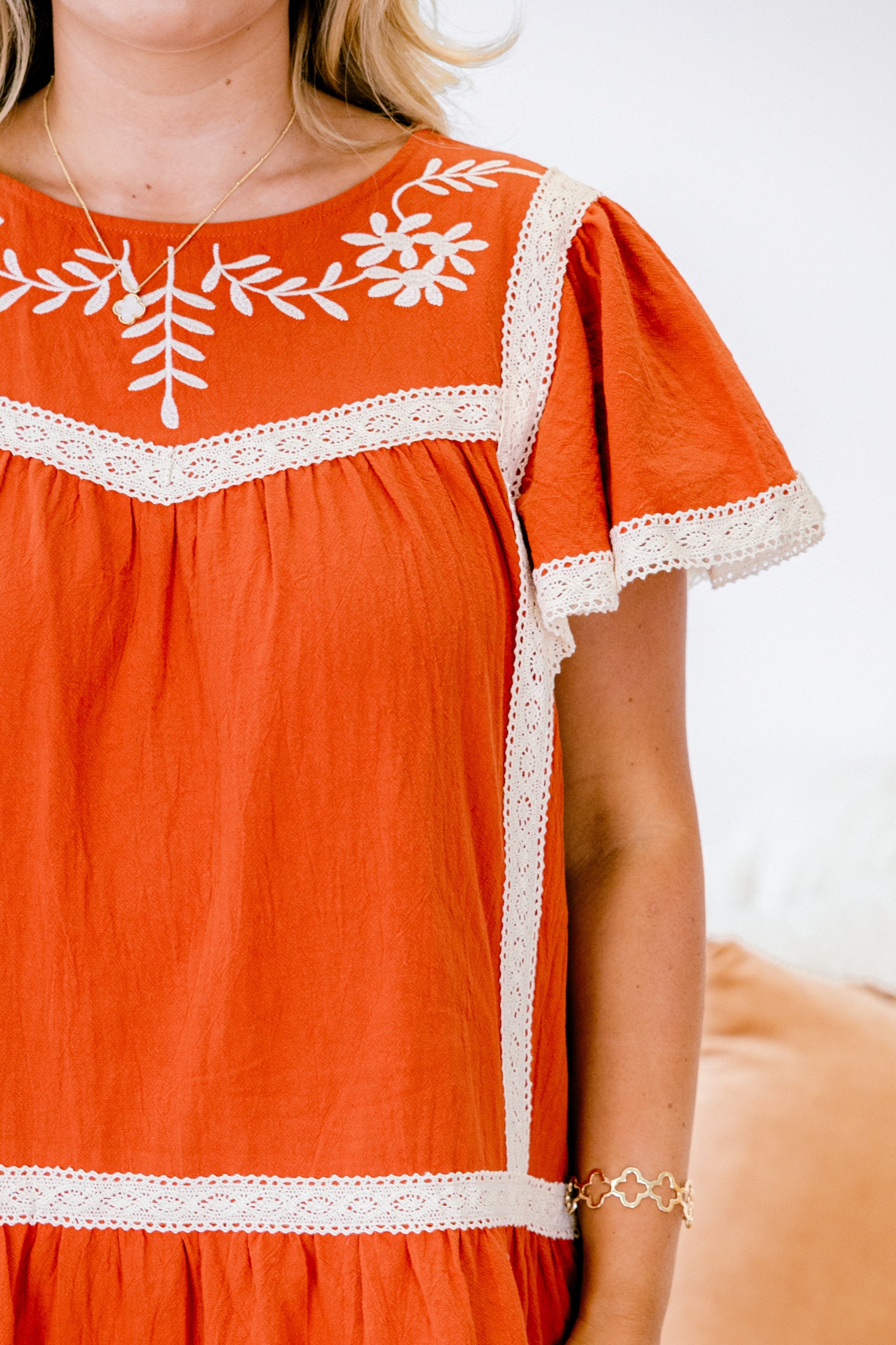 The Good Times Dress, Rust