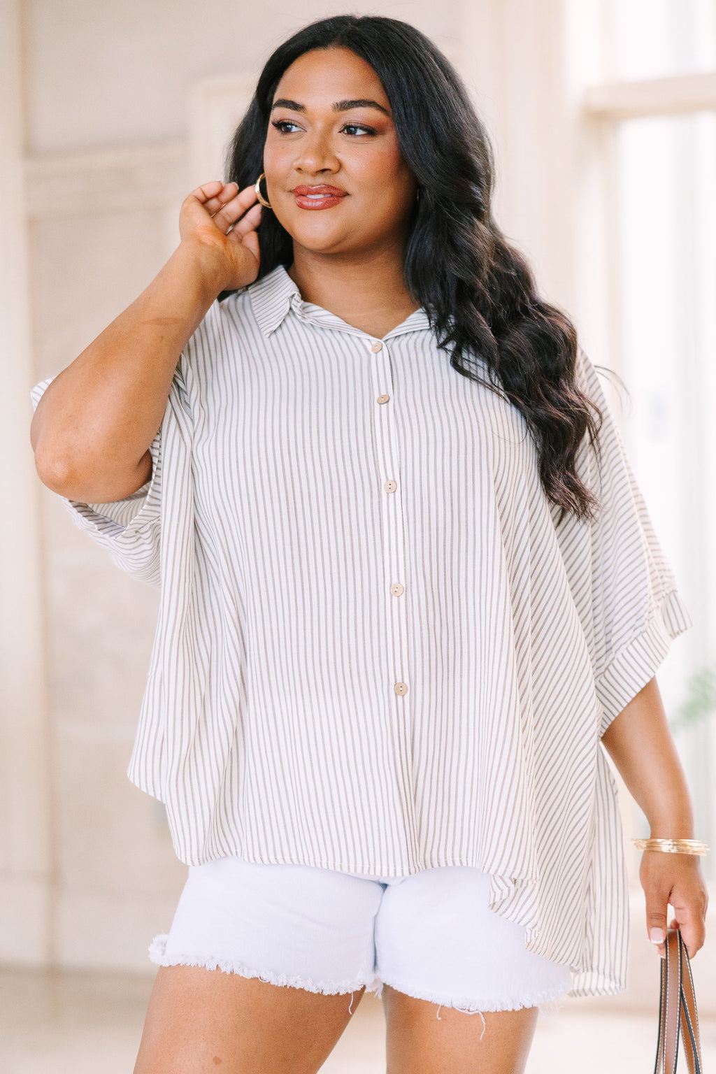 The Lennon Top, Taupe