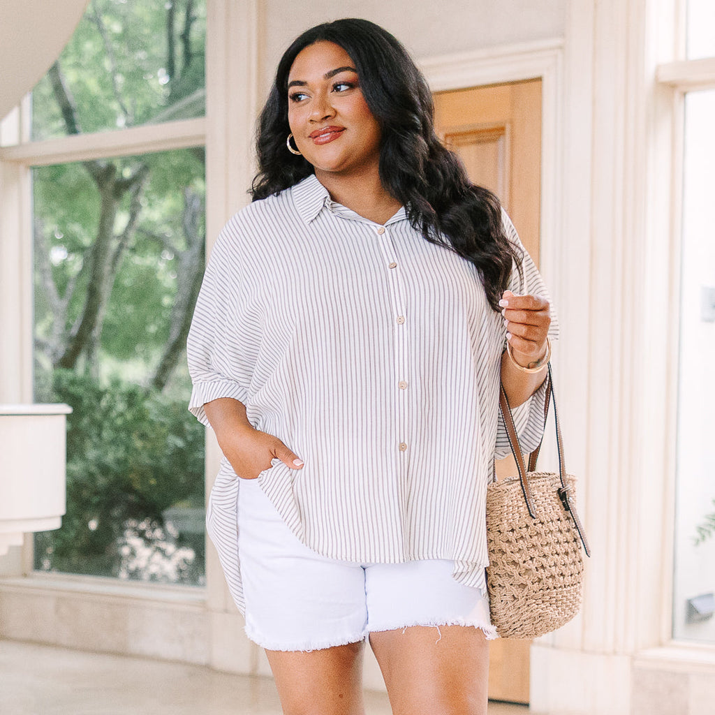 The Lennon Top, Taupe