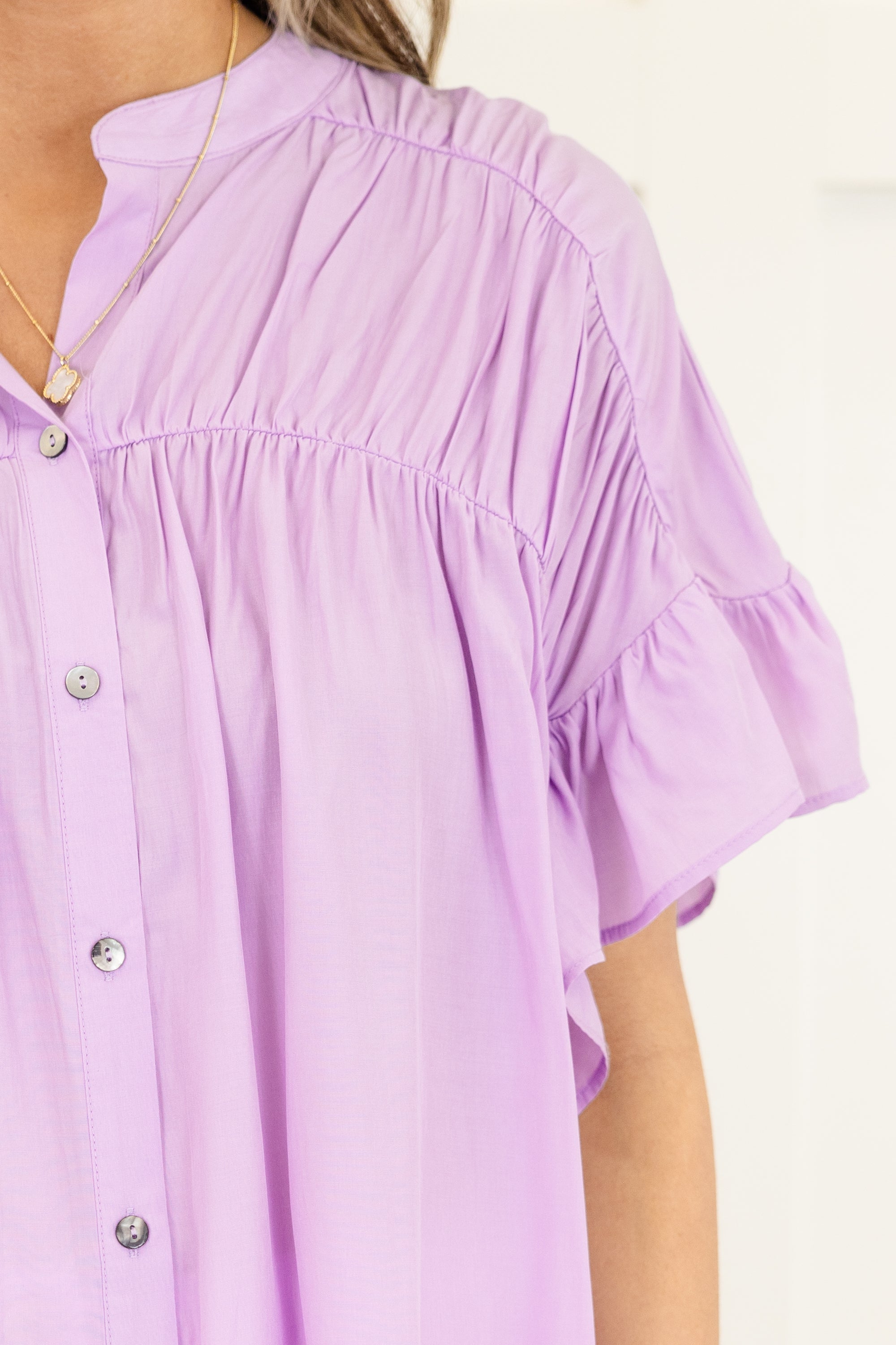 The Misfortunes Of Life Top, Lilac