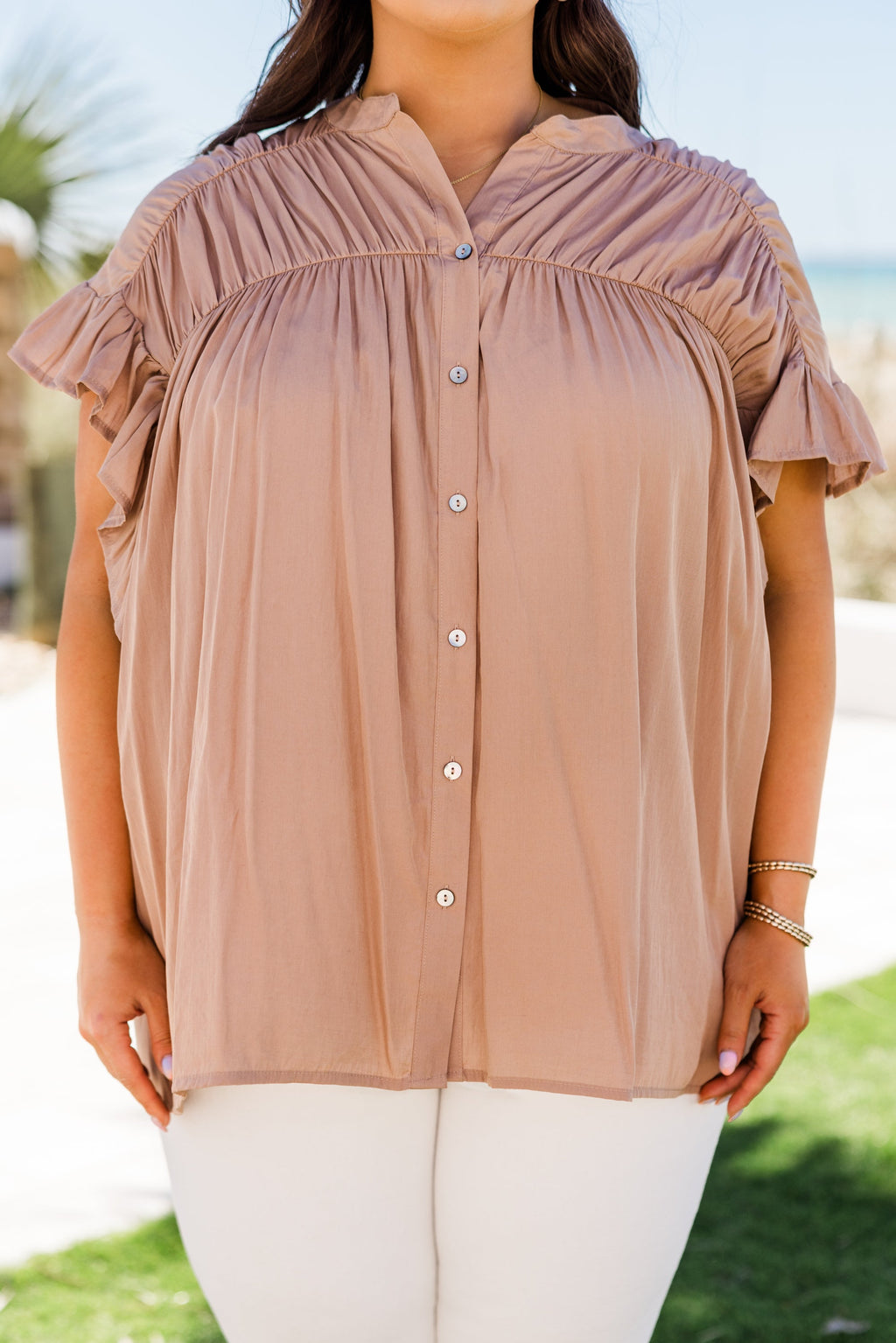 The Misfortunes Of Life Top, Mocha