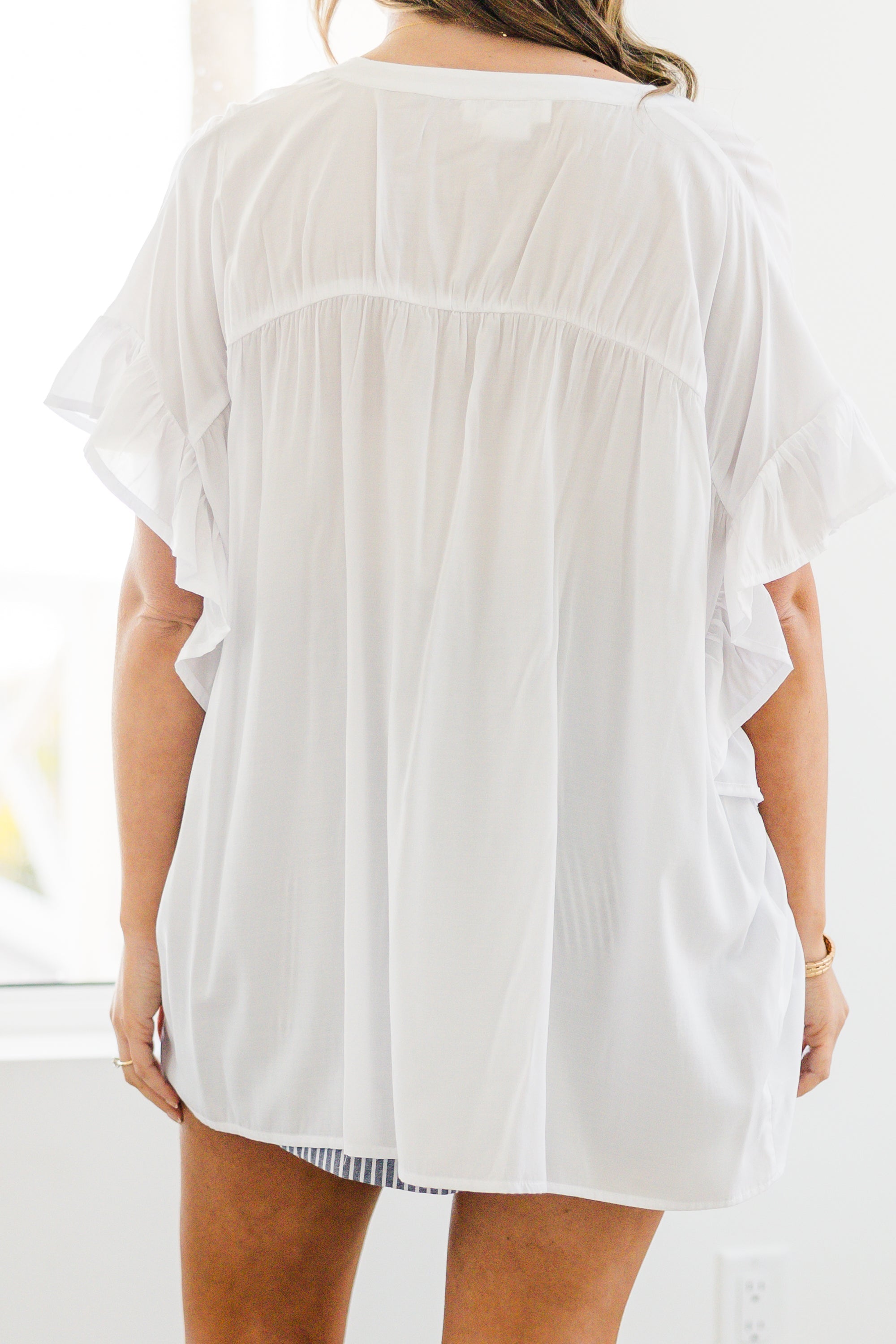 The Misfortunes Of Life Top, White