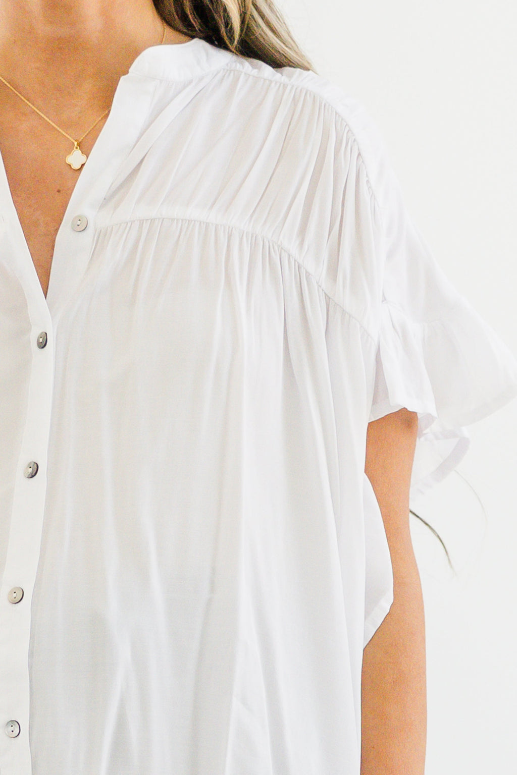 The Misfortunes Of Life Top, White