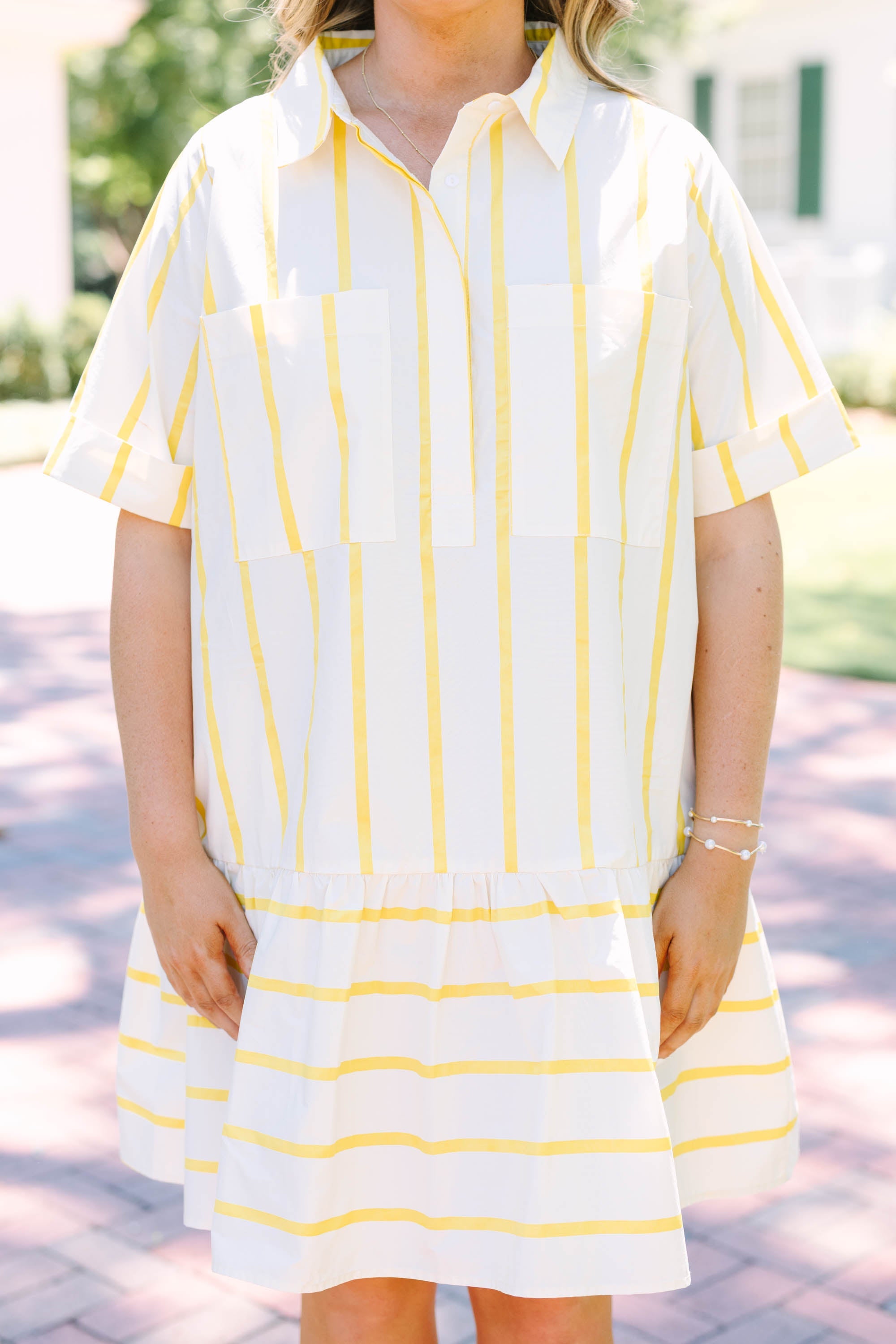 The Moment Is Ours Dress, Yellow