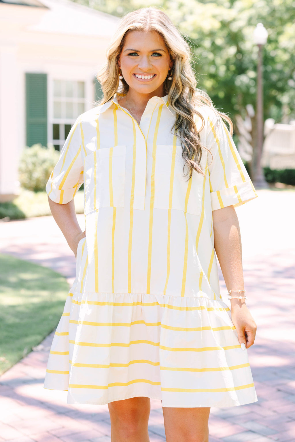The Moment Is Ours Dress, Yellow