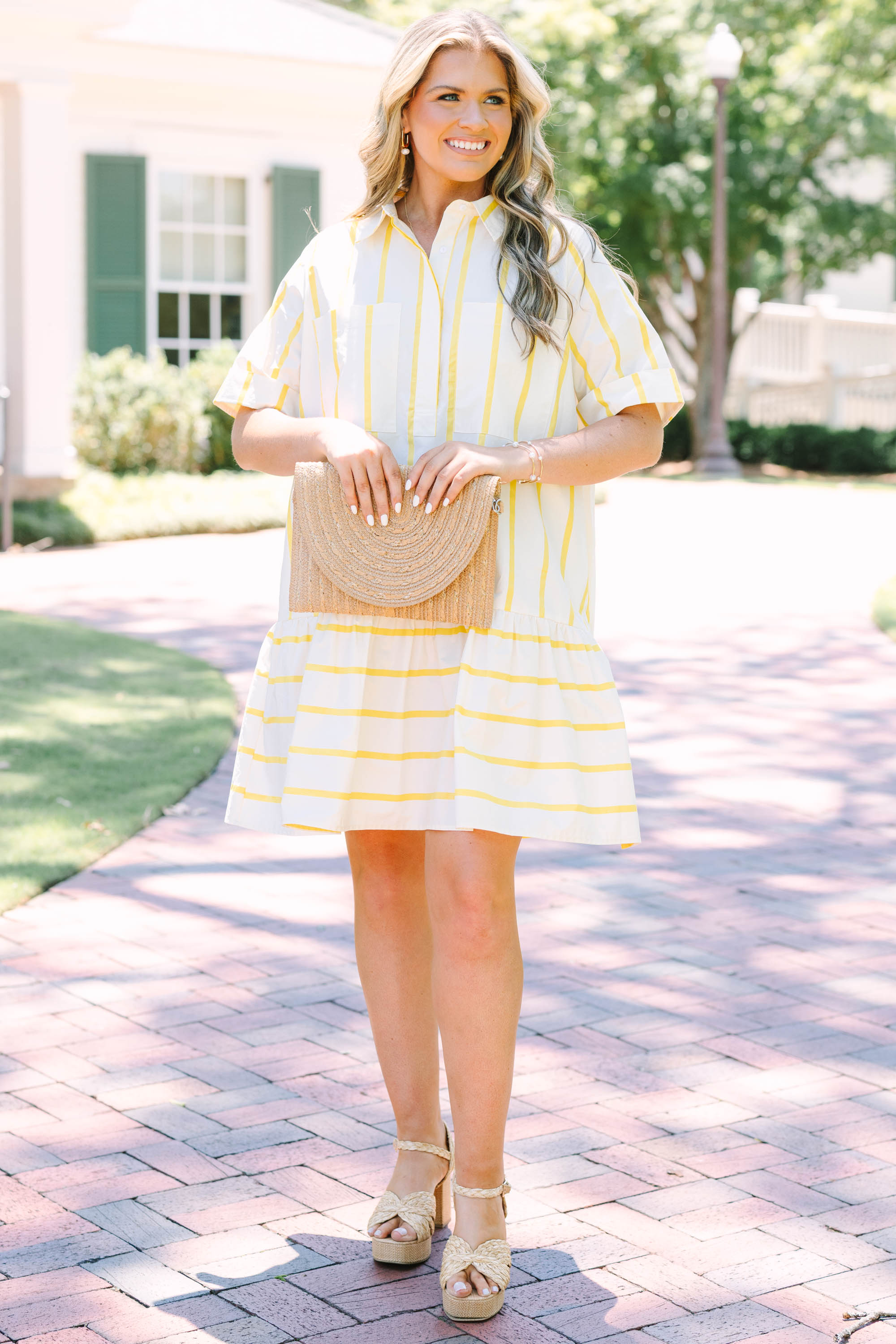 The Moment Is Ours Dress, Yellow