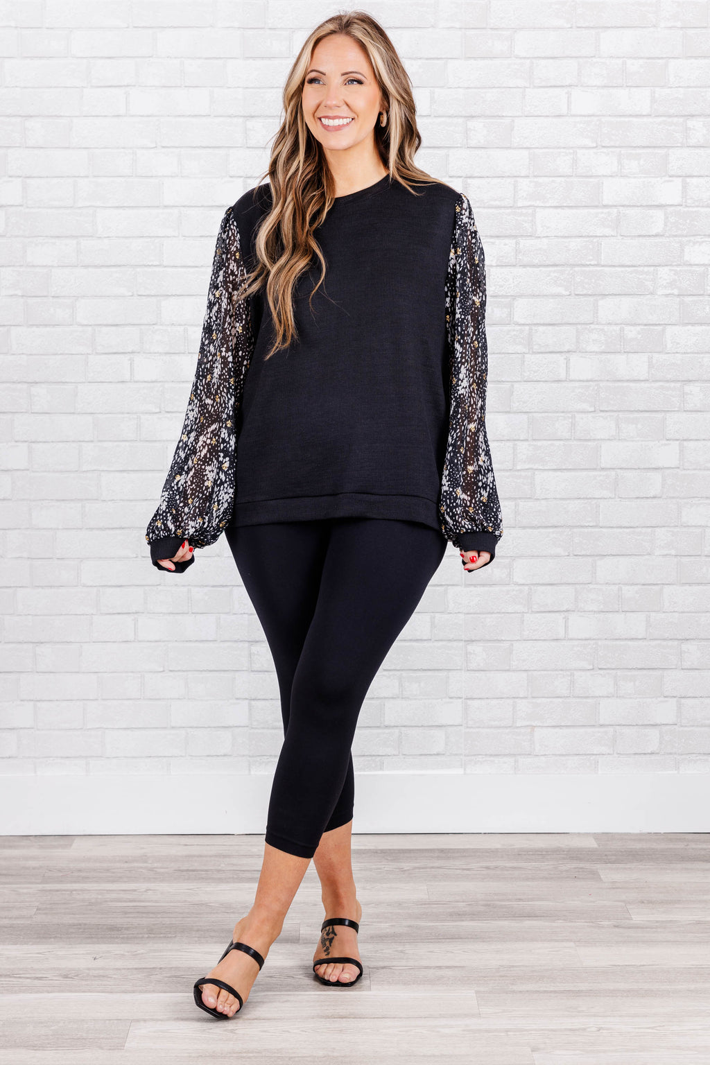 The Radiant Babe Top, Black