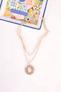 The Right Balance Necklace, Pink